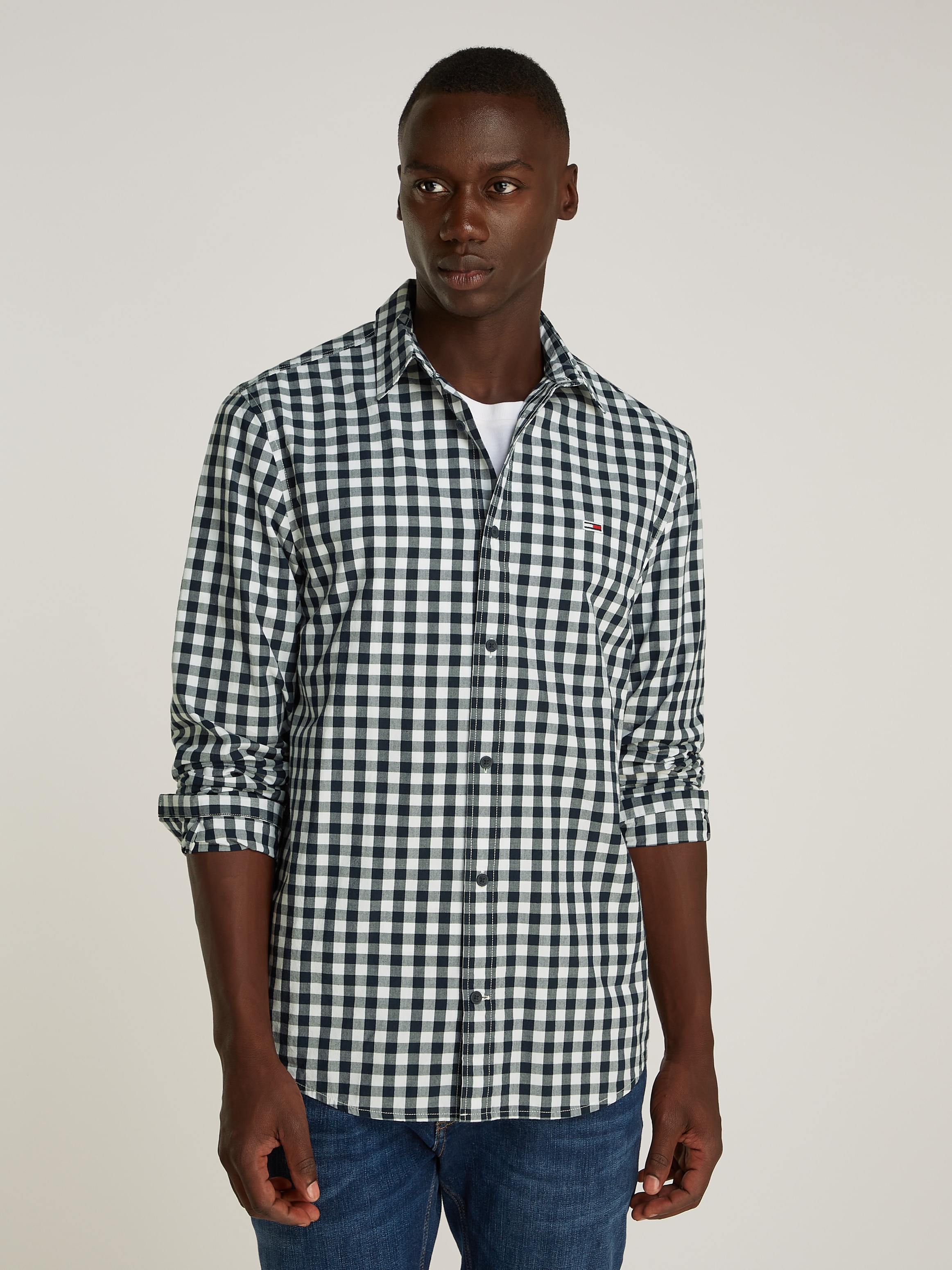 Karohemd »TJM REG POPLIN CHECK SHIRT«