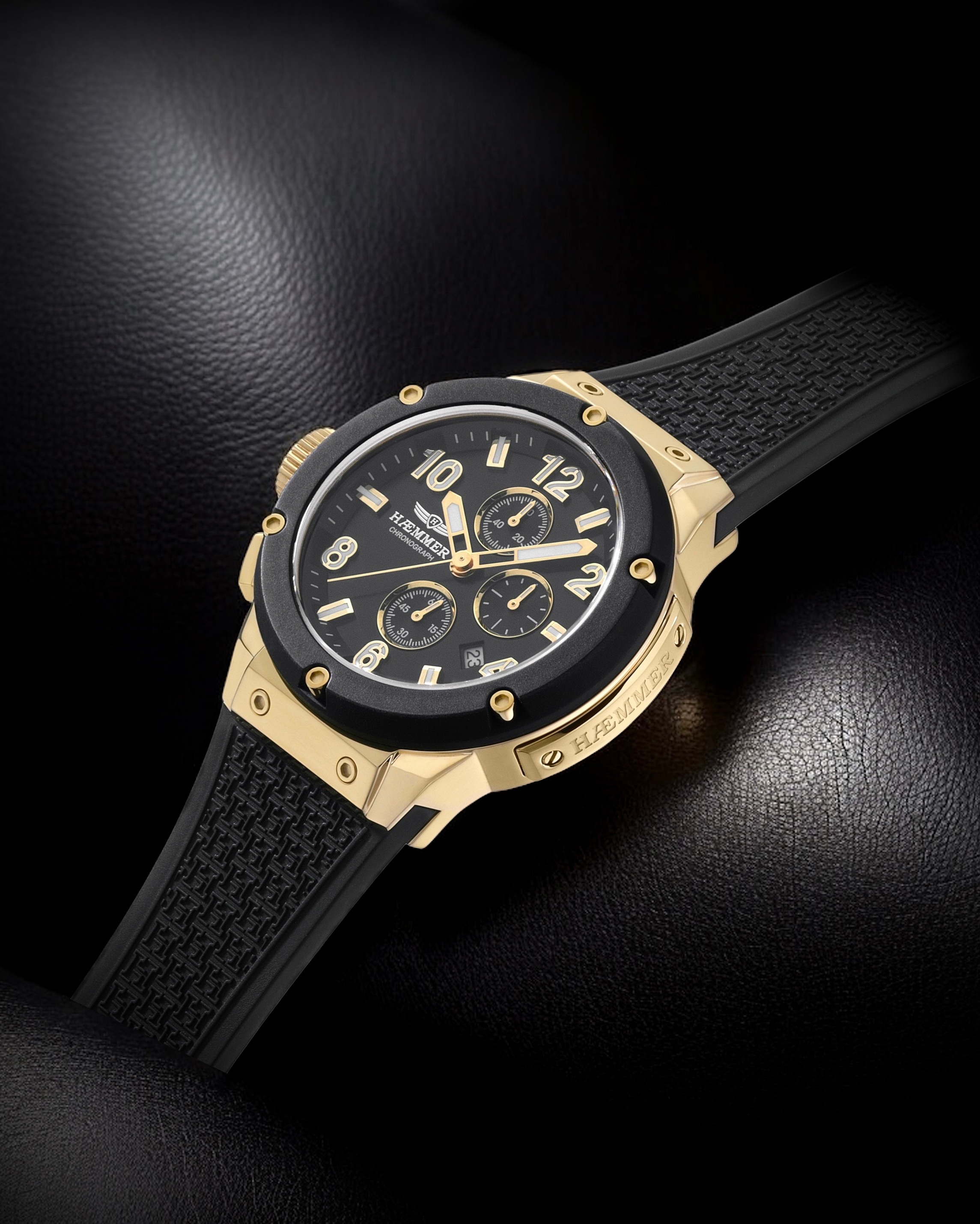 HAEMMER GERMANY Chronograph »WAVE MASTER«, Quarzuhr, Armbanduhr, Damenuhr, Herrenuhr, Made in Germany