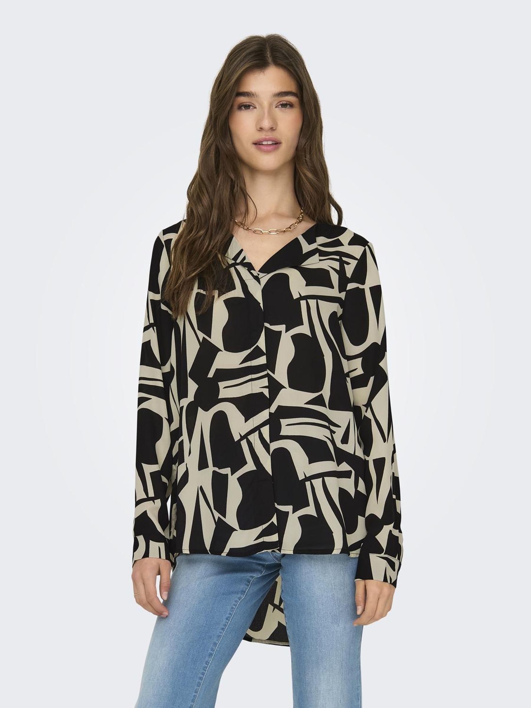 Shirtbluse »ONLTIANA LIFE L/S LOOSE SHIRT NOOS PTM«