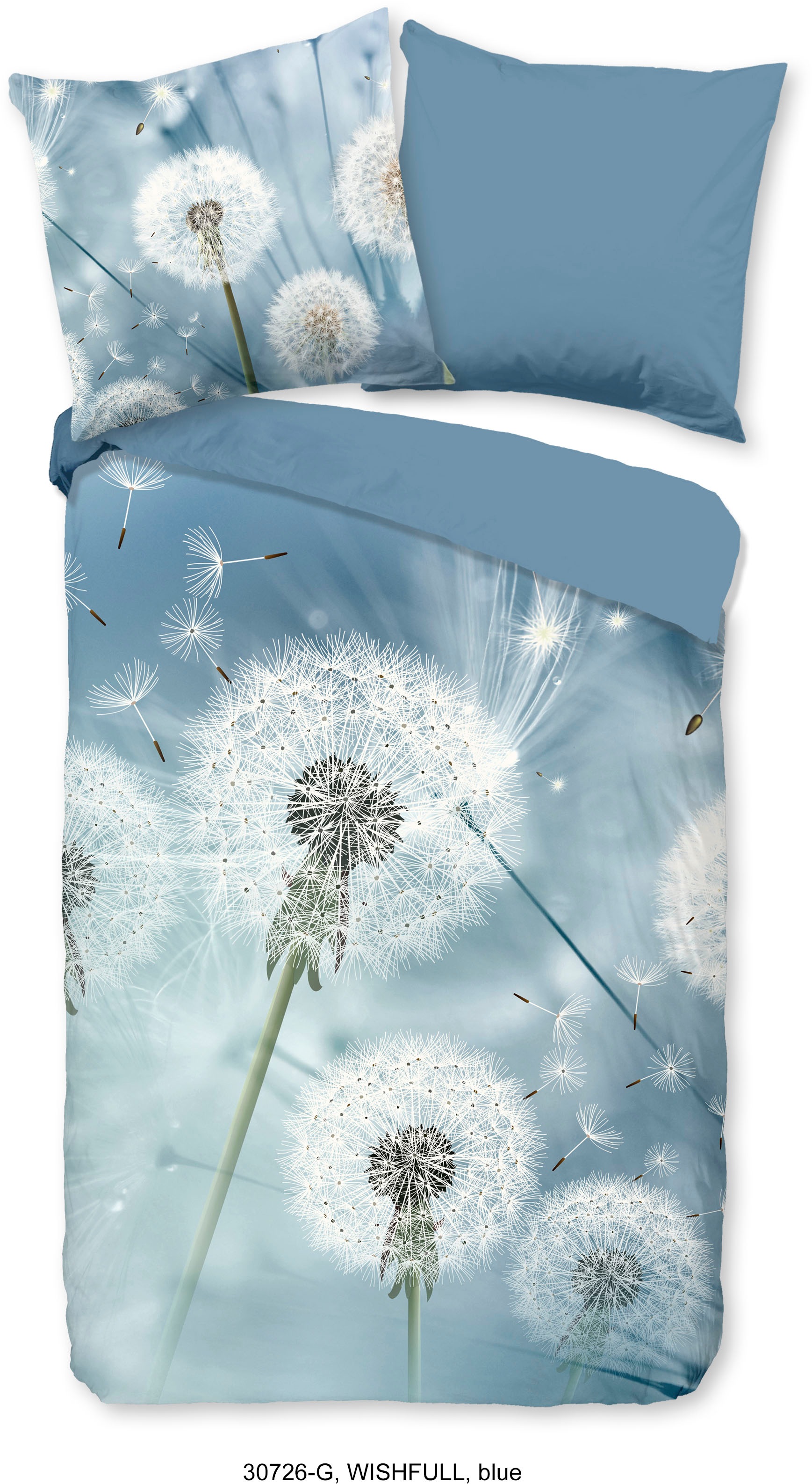 good morning Wendebettwäsche "Wishfull" 2 Stk. tlg. 100% Baumwolle, 135x200 günstig online kaufen