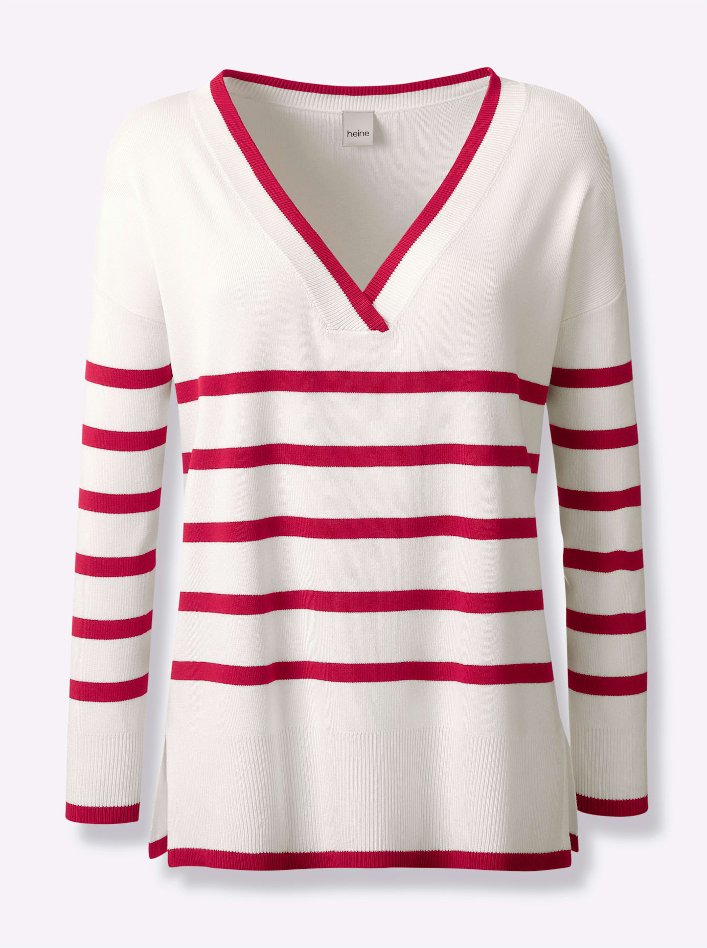 Thumbnail - heine V-Ausschnitt-Pullover "Pullover"