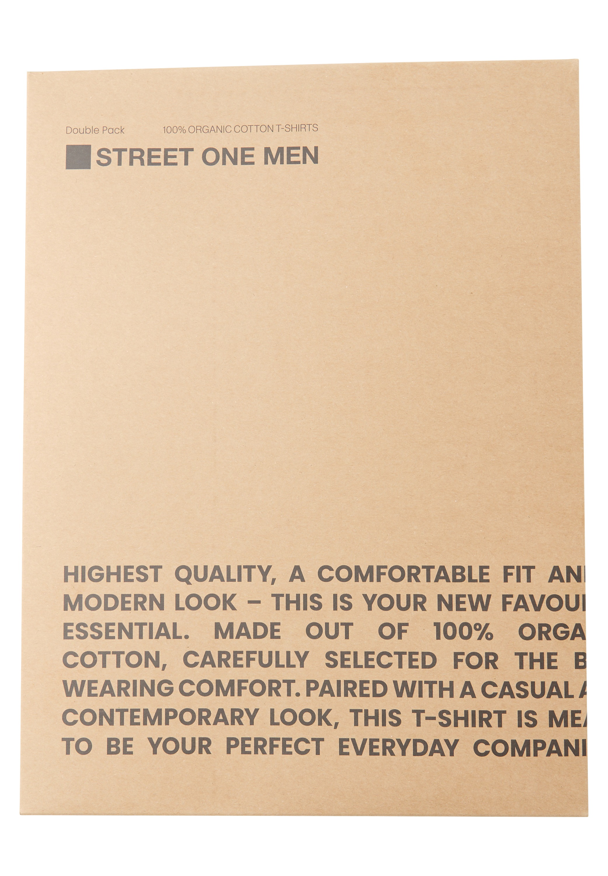 STREET ONE MEN T-Shirt mit Rundhalsausschnitt