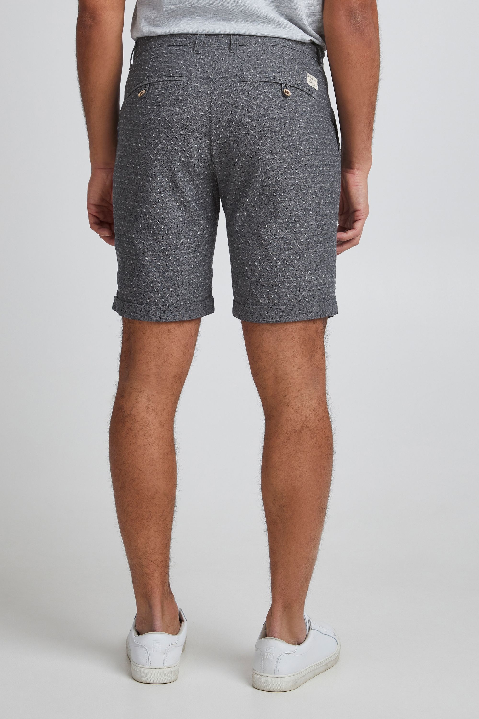 Chinoshorts BLEND "Chinoshorts BHSergio", Herren, Gr. S, N-Gr, blau (navy), Obermaterial: 100% Baumwolle CO., Hosen Chinoshorts 6