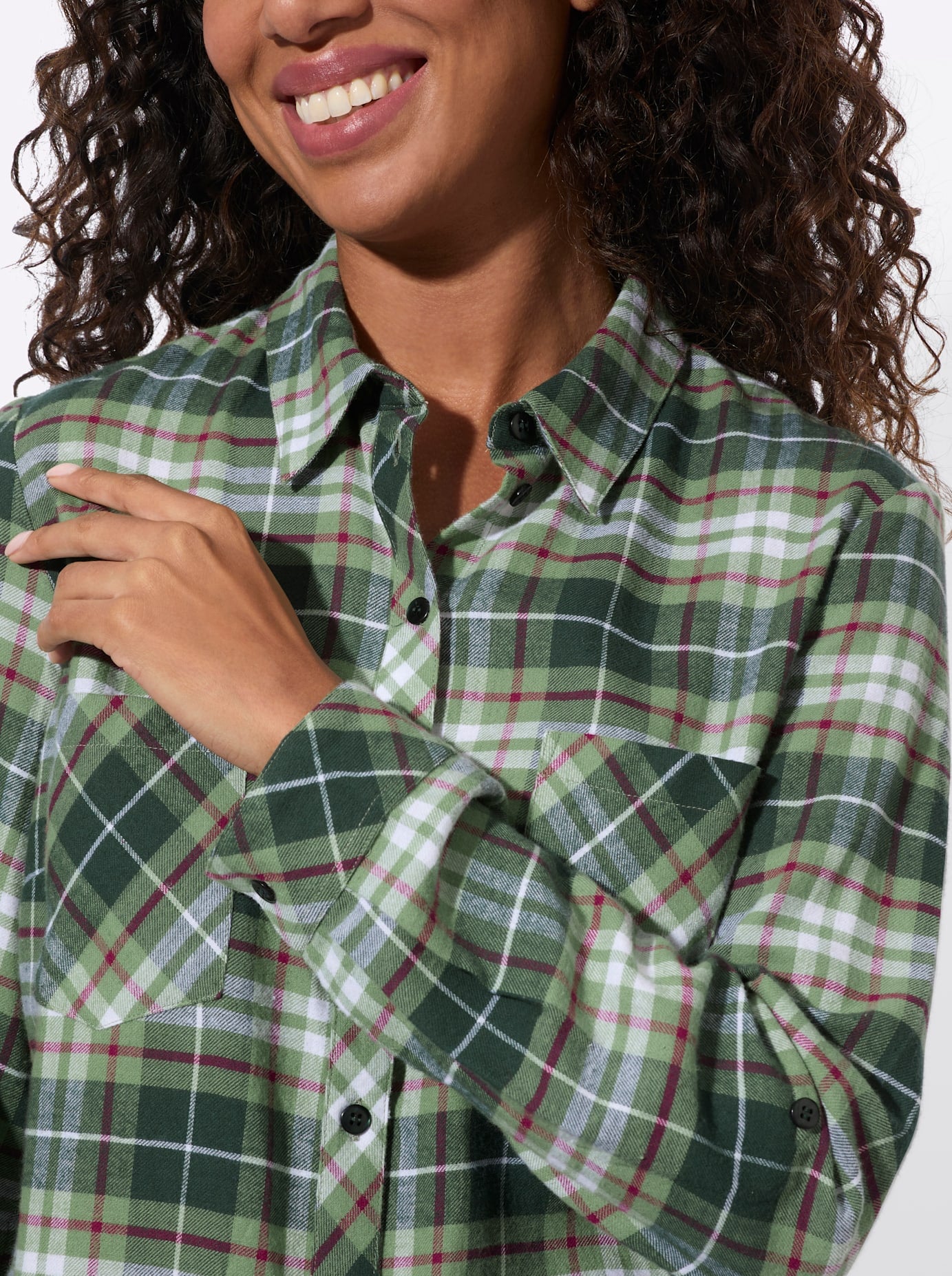 Casual Looks Flanellbluse