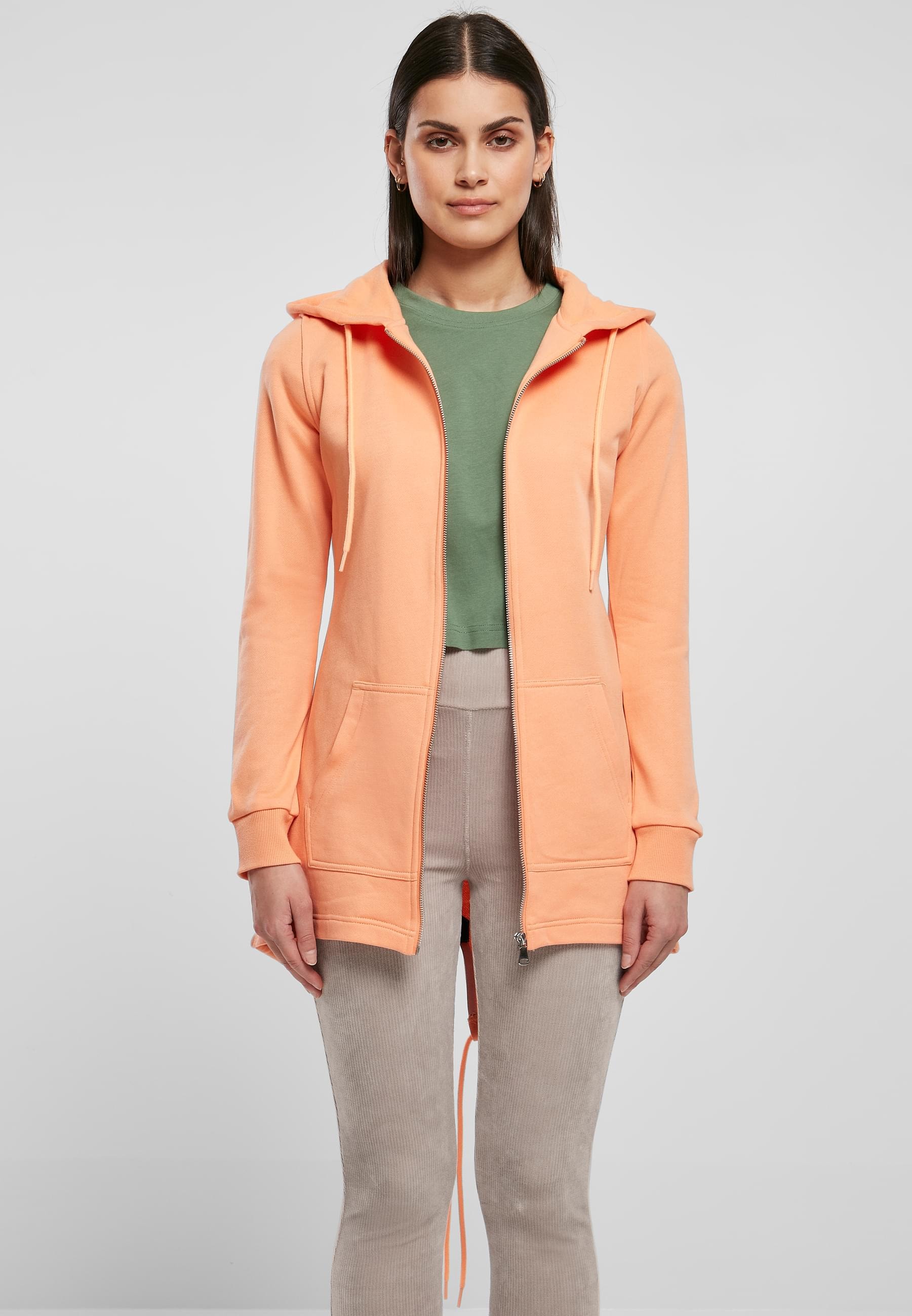 URBAN CLASSICS Sweatjacke »Urban Classics Damen Ladies Sweat«