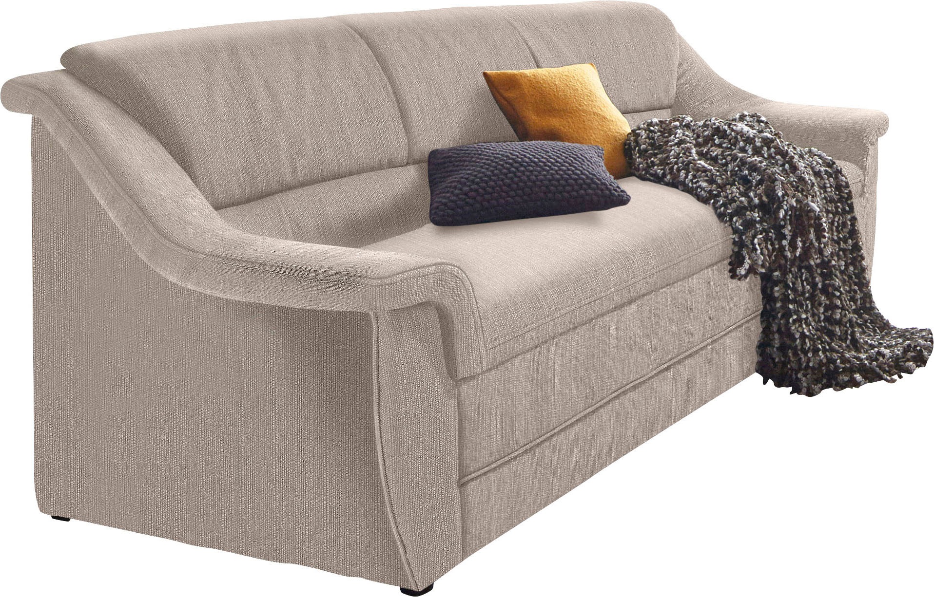 DOMO collection 3-Sitzer »Lale formschönes und komfortables Sofa, zeitlos und elegant,«, optimal für kleinere Räume