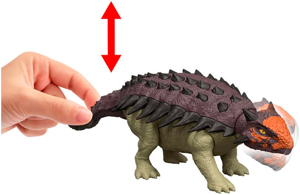 Mattel® Spielfigur »Jurassic World, Rebirth, Wild Roar Ankylosaurus«