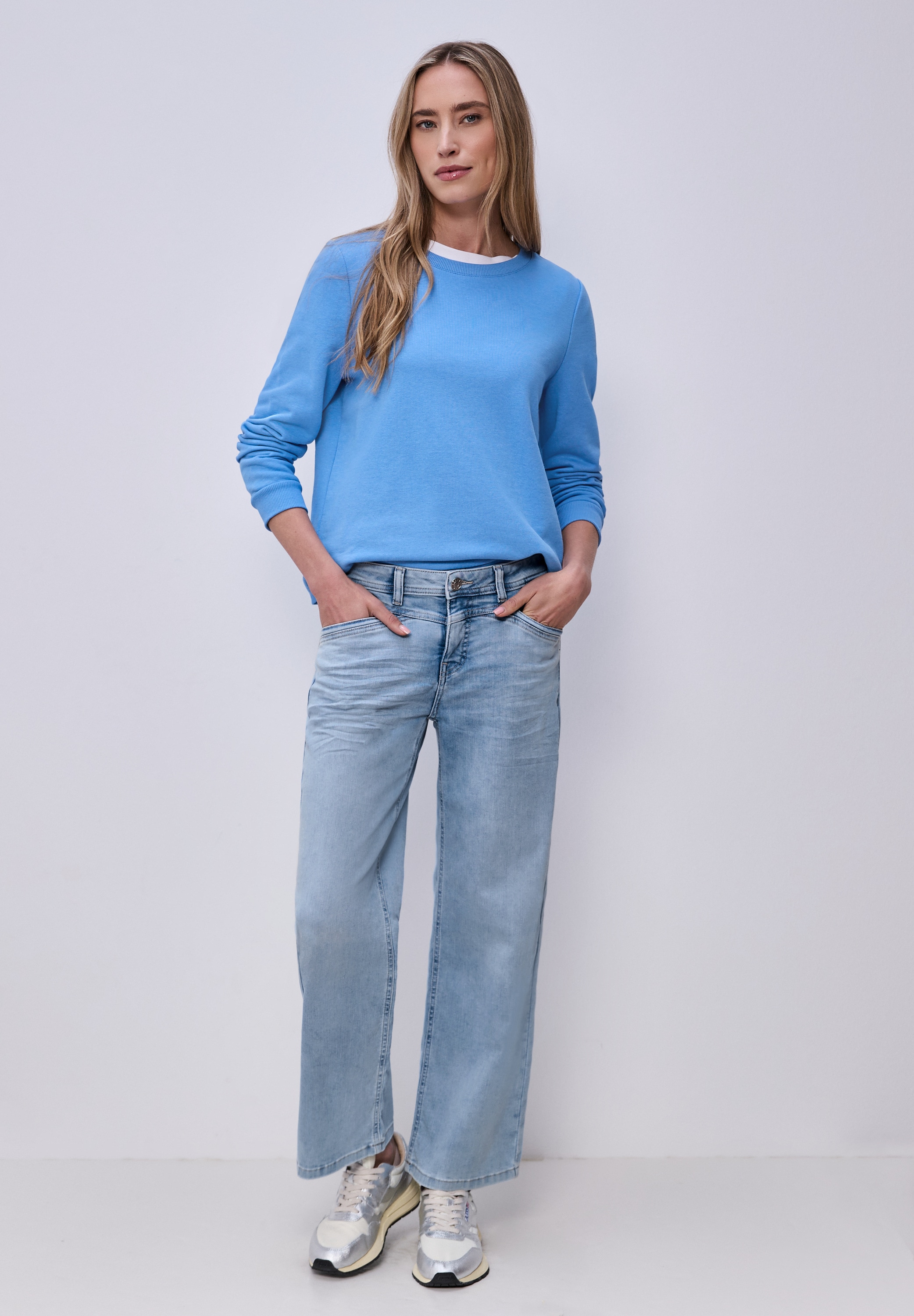 STREET ONE Comfort-fit-Jeans Middle Waist