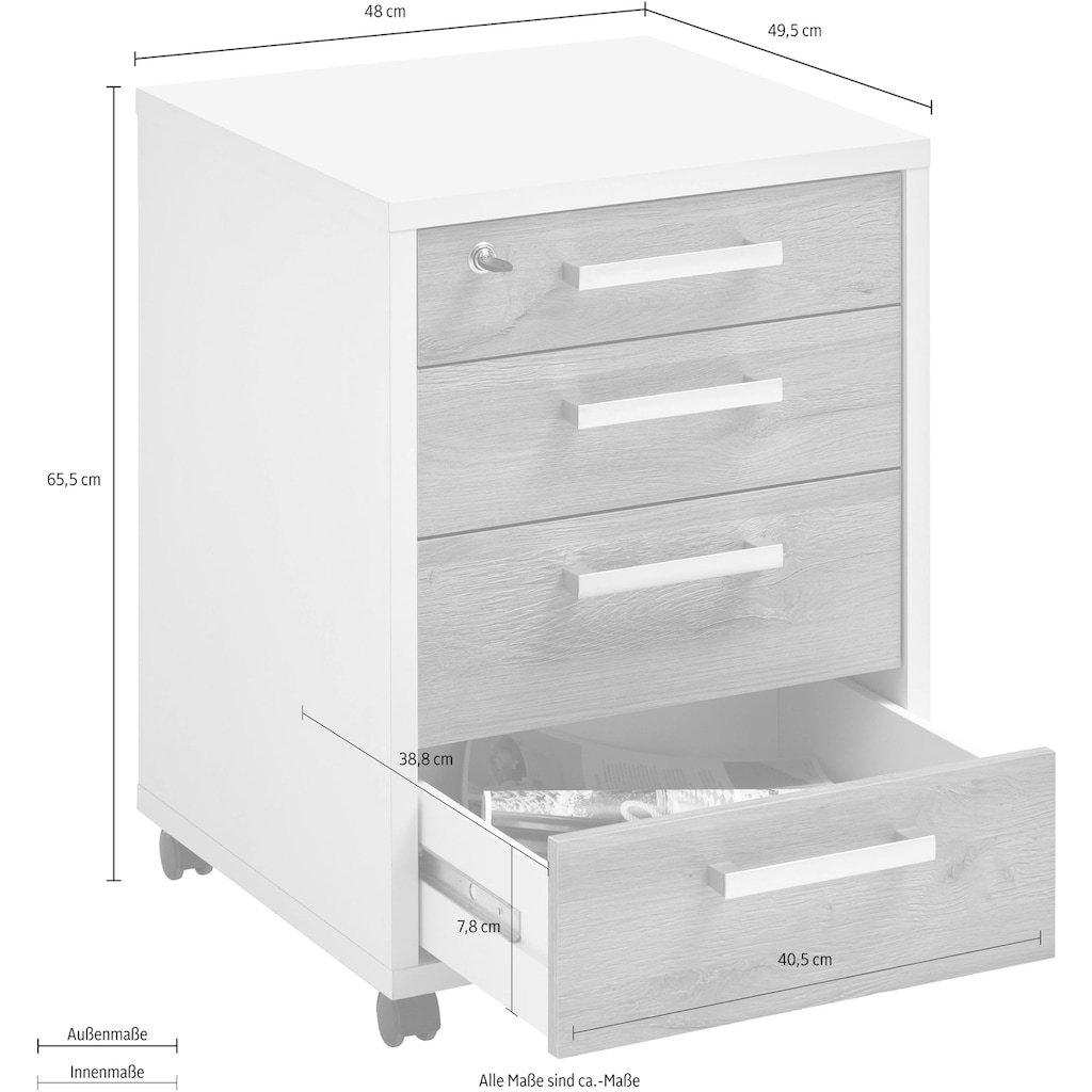 FMD Rollcontainer »Calvi«