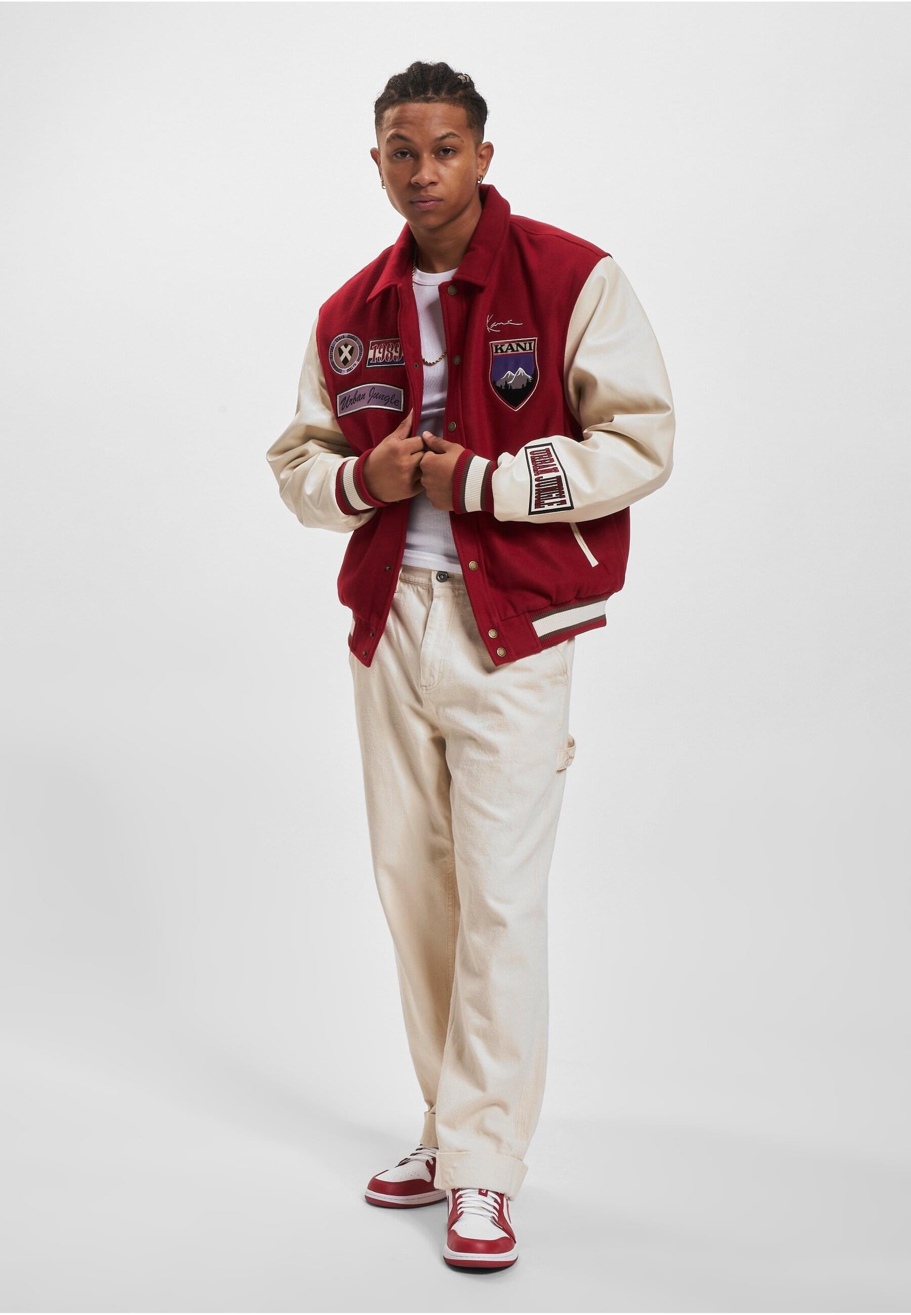 Karl Kani Collegejacke »Karl Kani Herren«, (1 St.), ohne Kapuze