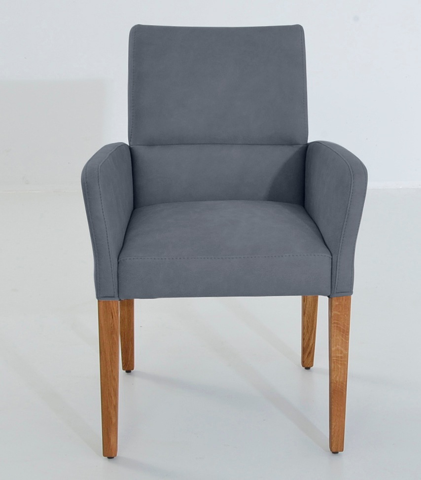 K+W Komfort & Wohnen Armlehnstuhl "GOBY" () 4-Fuß-Armlehnenstuhl mit Füßen günstig online kaufen