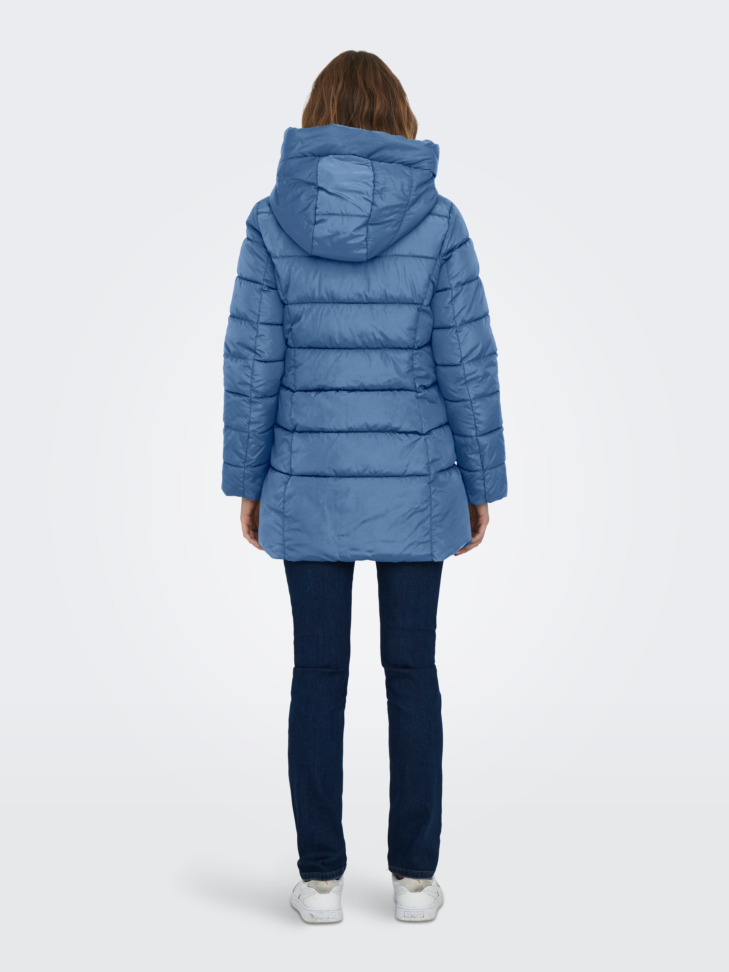 ONLY Steppjacke "ONLLINA PUFFER COAT CC OTW", mit Kapuze günstig online kaufen