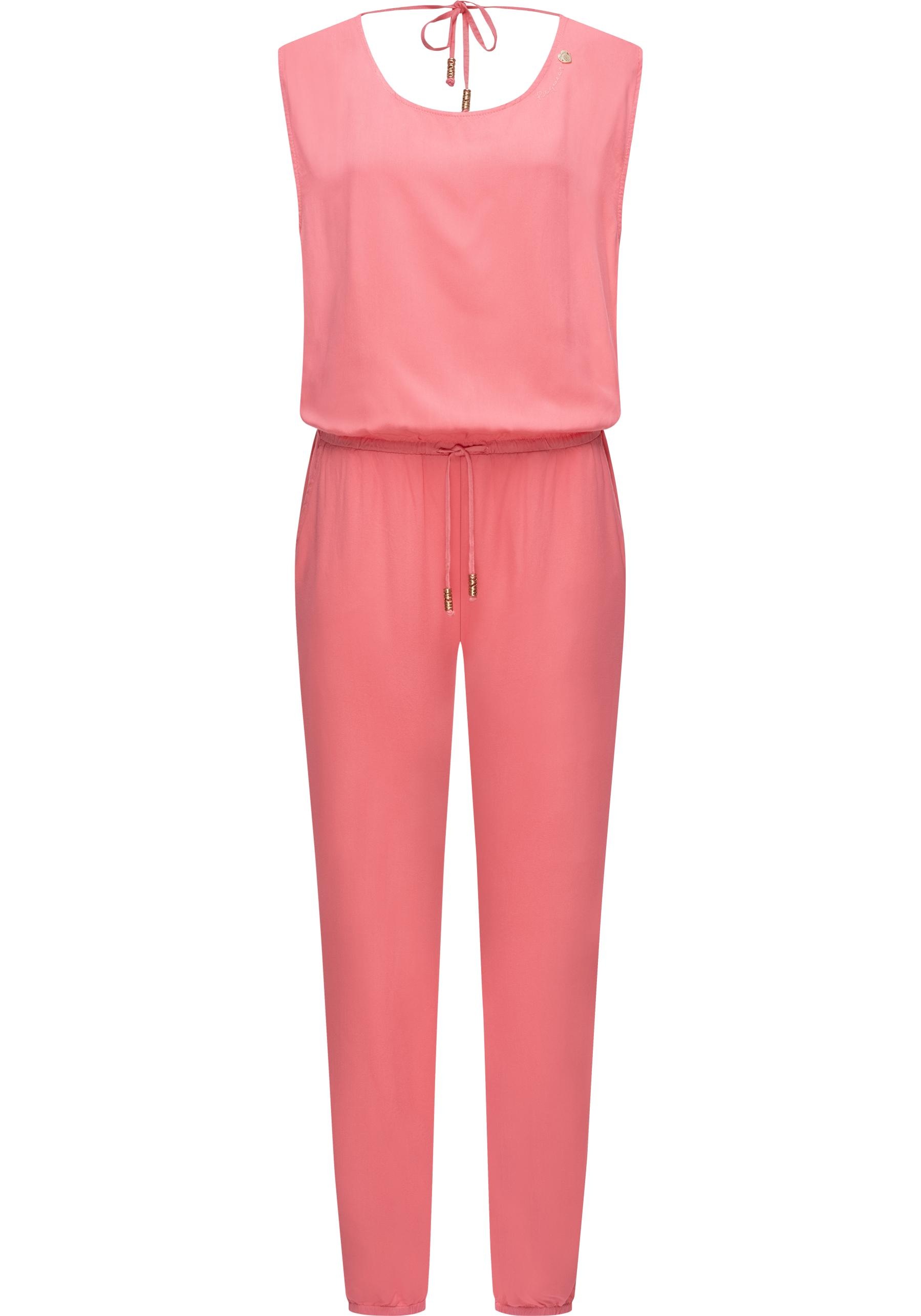 Ragwear Jumpsuit "Noveel", schicker, langer Damen Overall mit Bindeband günstig online kaufen