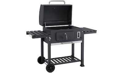 Holzkohlegrill »Grillwagen Toronto XXL«, BxTxH: 152x73x137cm, mit 2 Grillrosten und...