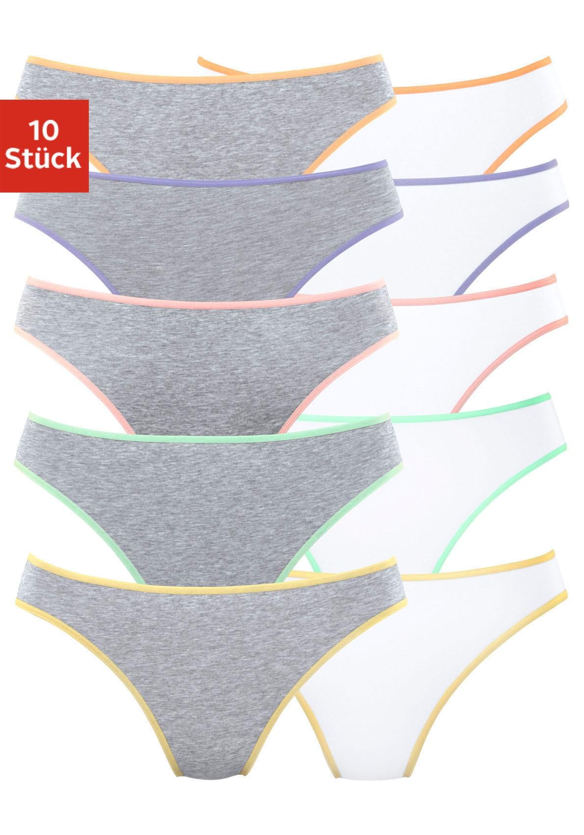petite fleur by Lascana 10er-Pack, aus elastischer Baumwolle