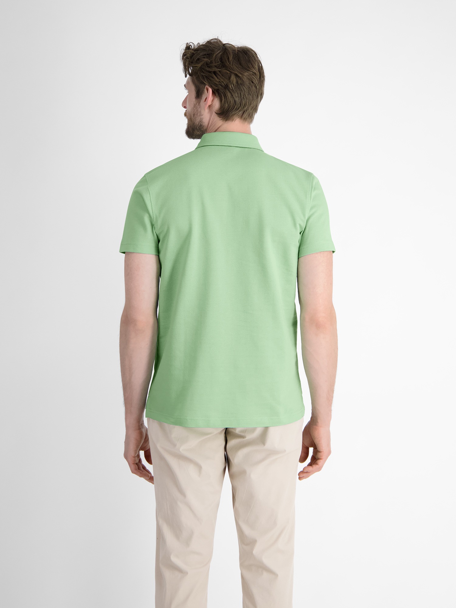 LERROS Poloshirt "Herren Poloshirt mit Reißverschlusskragen" günstig online kaufen