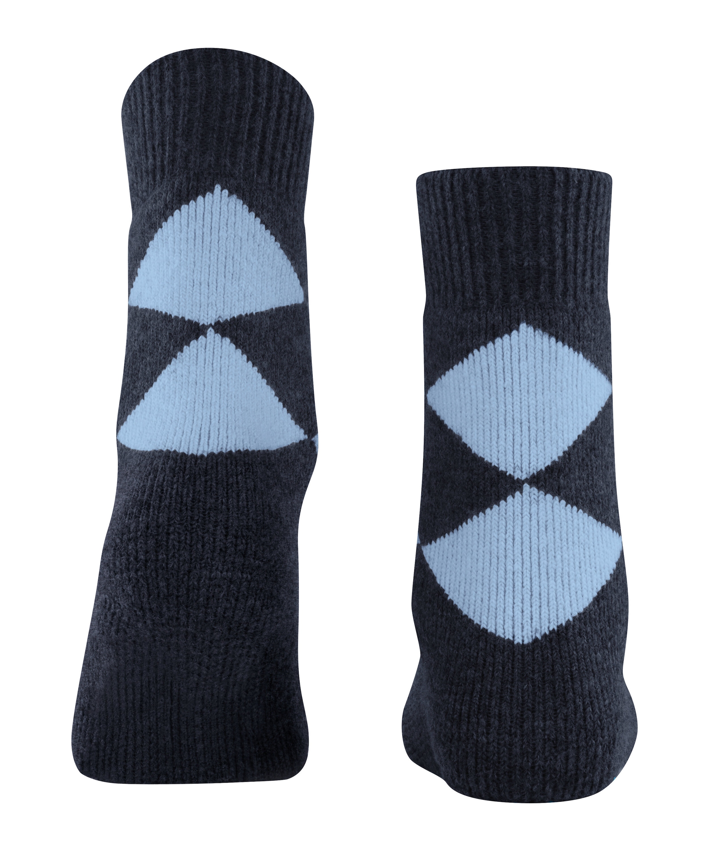 Burlington Haussocken »Cosy Argyle« atmungsaktiv, weich und hält Ihre Füße zuverlässig warm