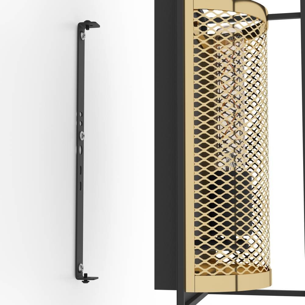 EGNO NOHALES Wall Light Black Brass 3