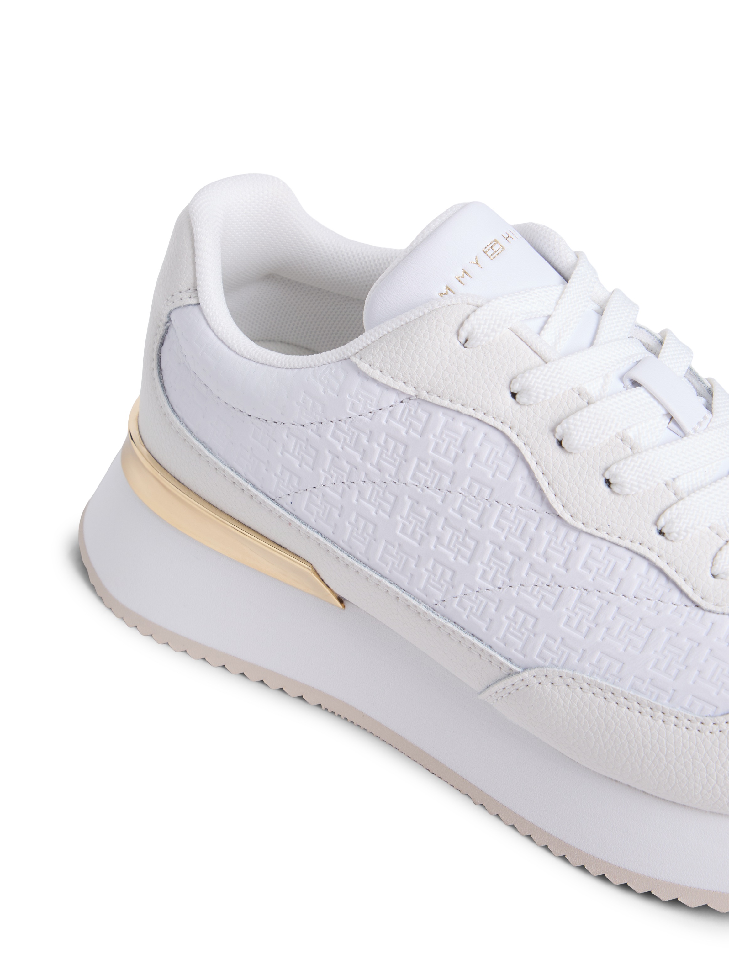 Tommy Hilfiger Keilsneaker "TH CHIC MONOGRAM RUNNER" Freizeitschuh, Halbsch günstig online kaufen