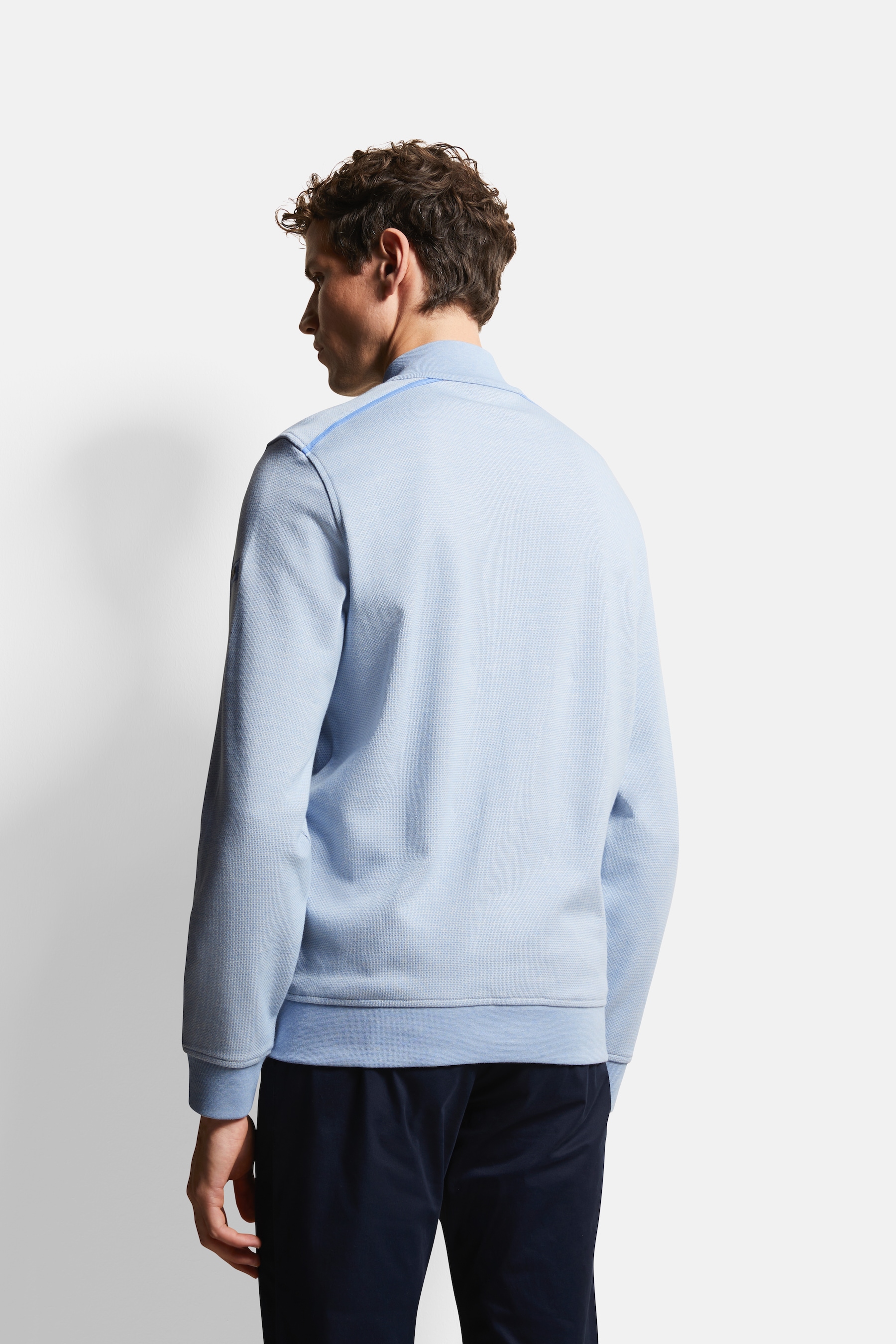 bugatti Sweatshirt, mit Collegekragen