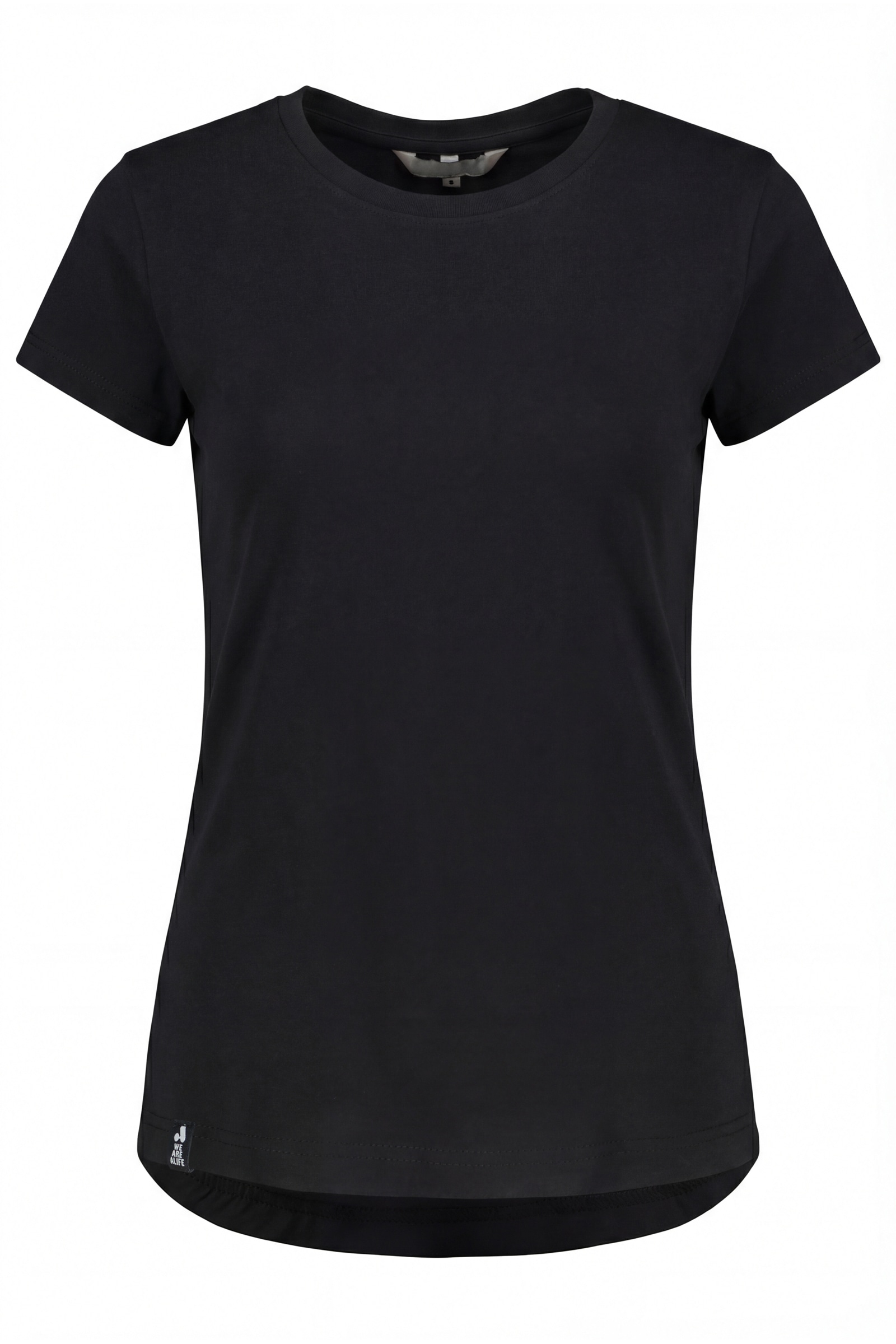 Alife & Kickin Rundhalsshirt leichtes T-Shirt mit Rundhals aus weichem Materialmix