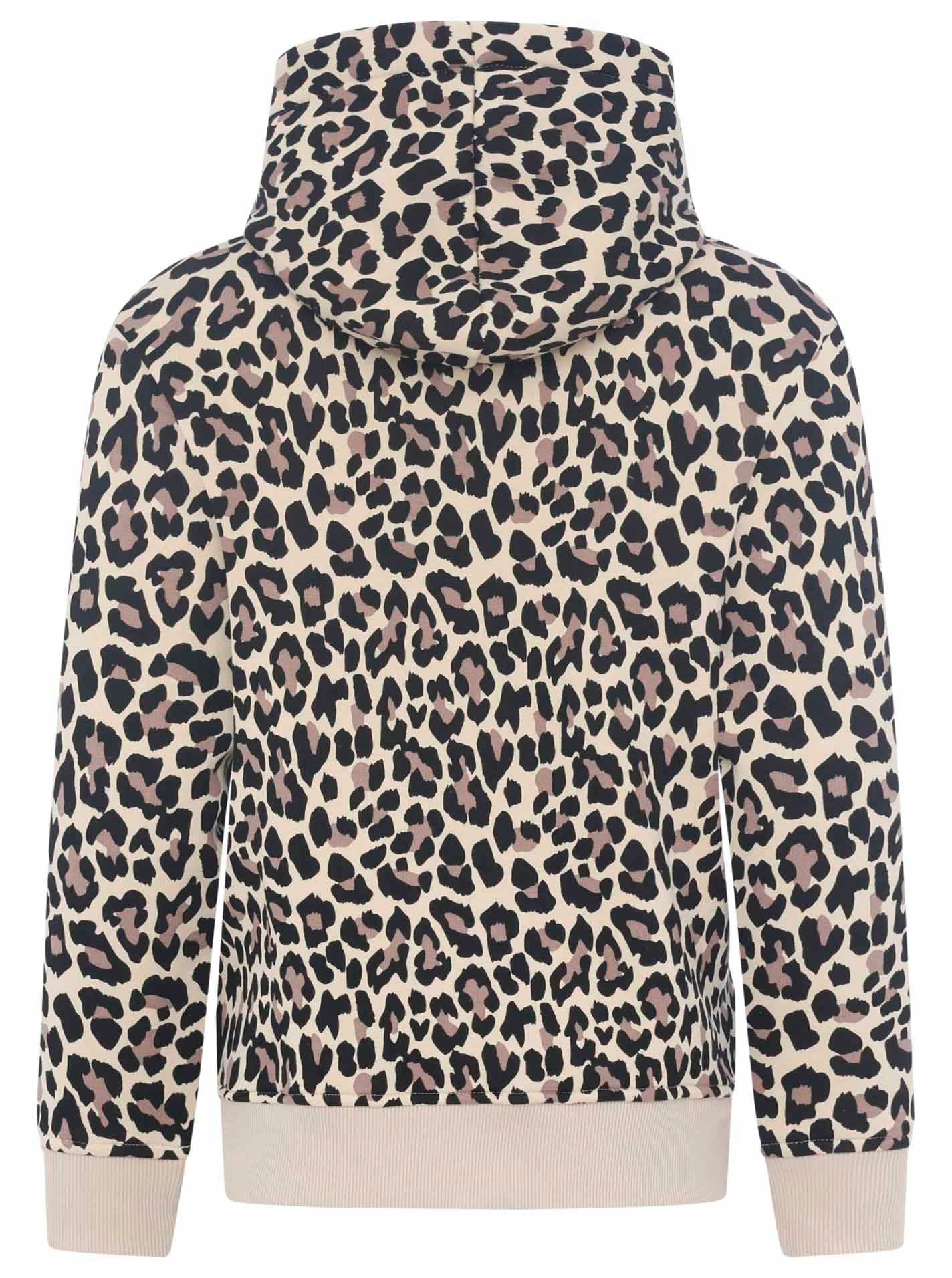Zwillingsherz Hoodie »"Classic Leo AOP"«, Leo Allover mit Kängurutaschen