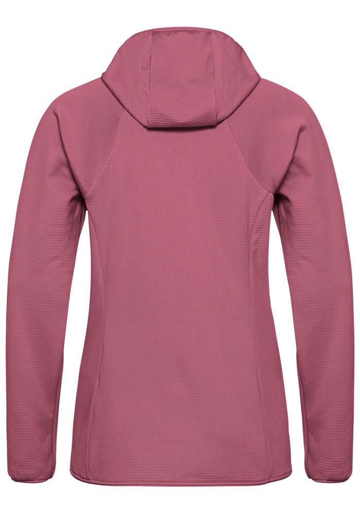 Jack Wolfskin Fleecejacke »KOLBENBERG HOODED FZ W«, mit Kapuze