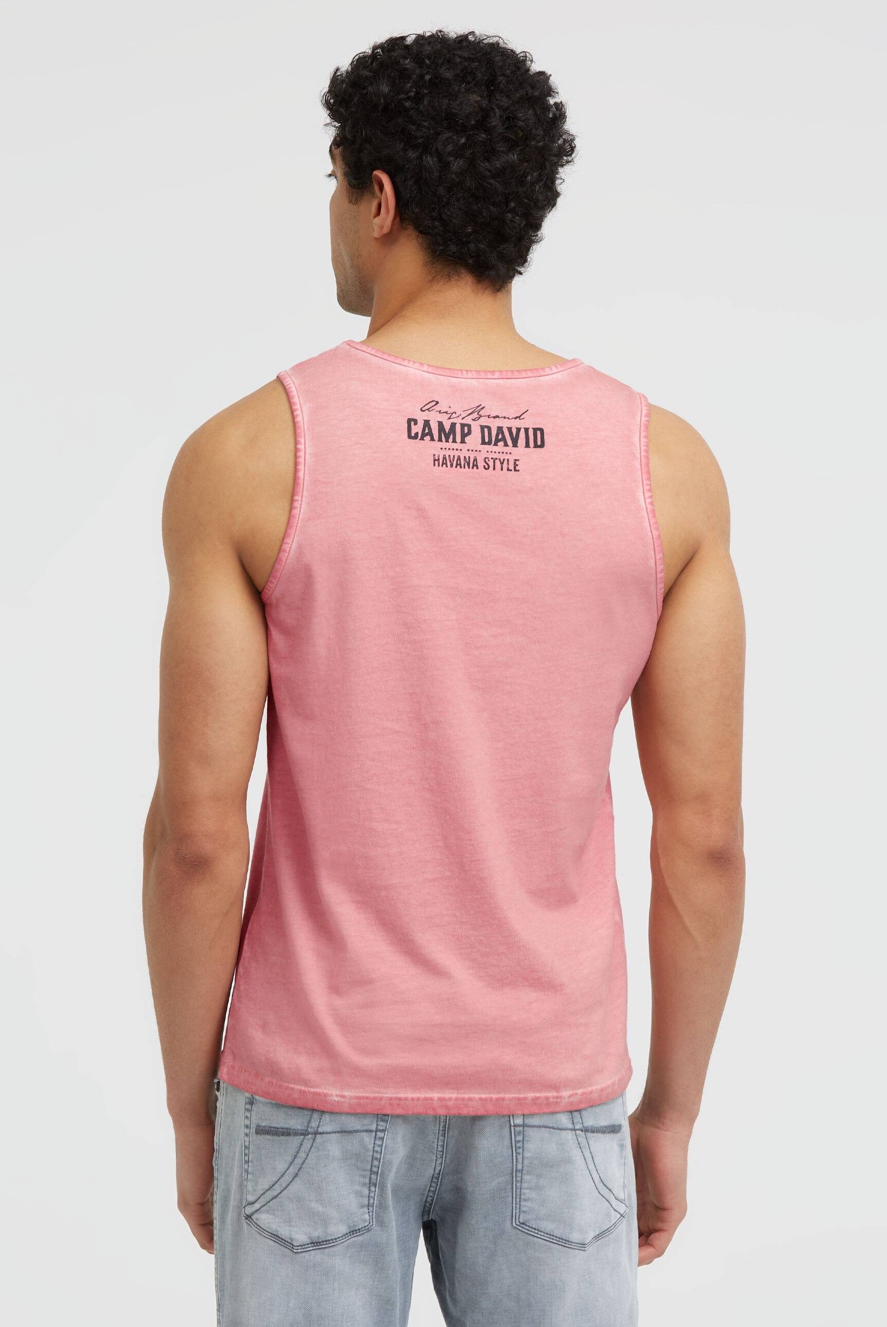 CAMP DAVID Tanktop aus Baumwolle