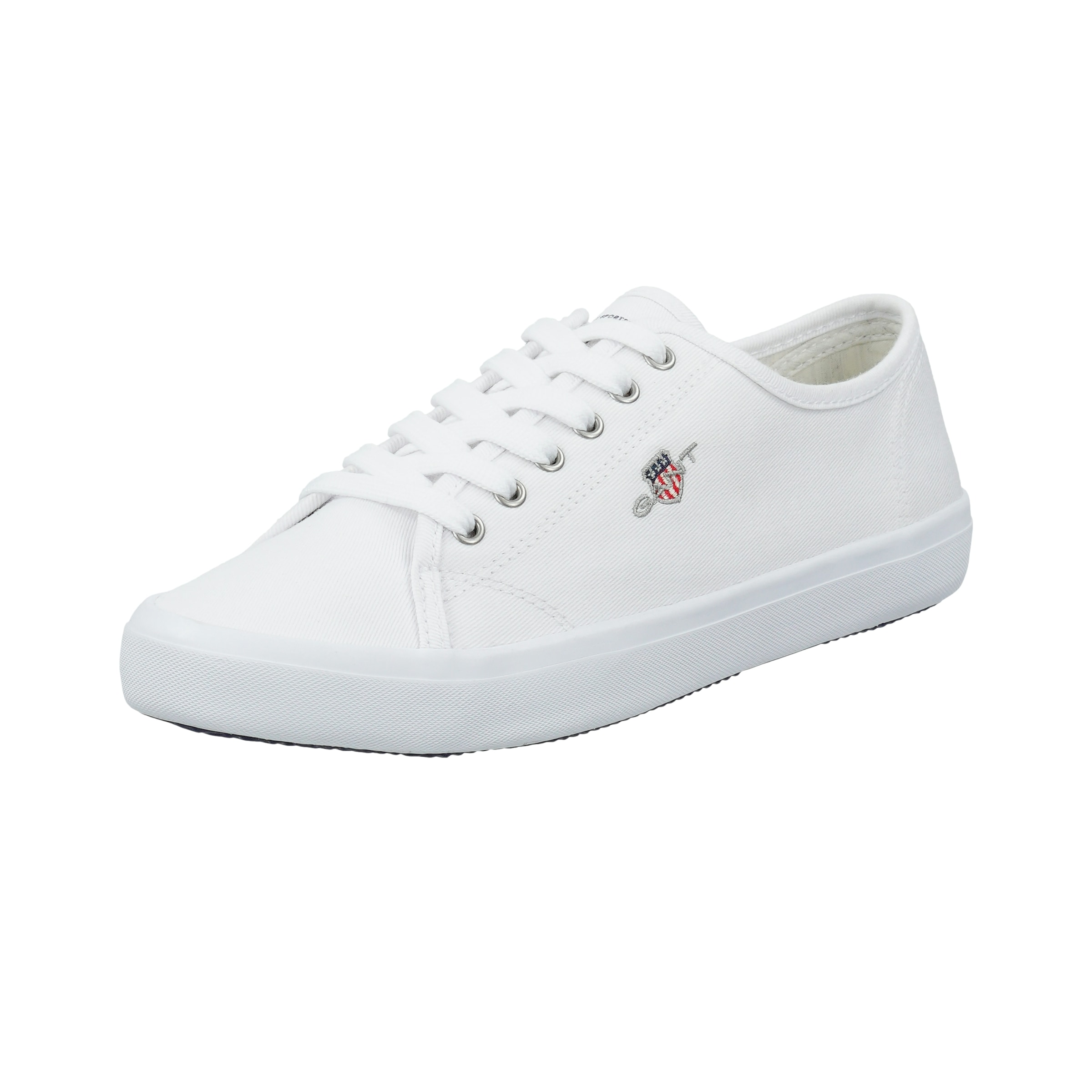 Gant Sneaker "PILLOX" Sommerschuh, Schnürschuh, Canvas Sneaker mit Logostic günstig online kaufen