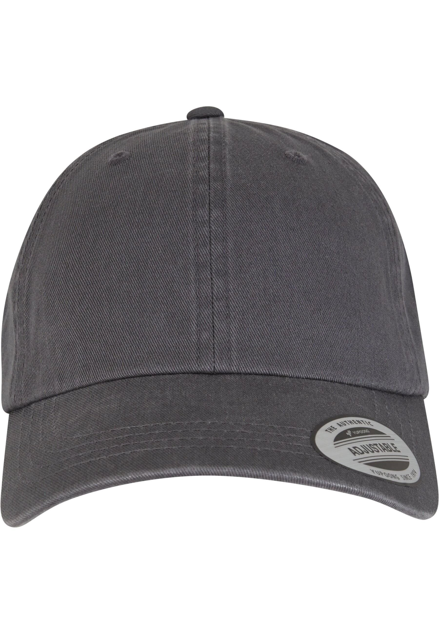 FLEXFIT Flex Cap "Flexfit Cap Low Profile Garment Washed"grau, unifarben, 100% Baumwolle, Caps