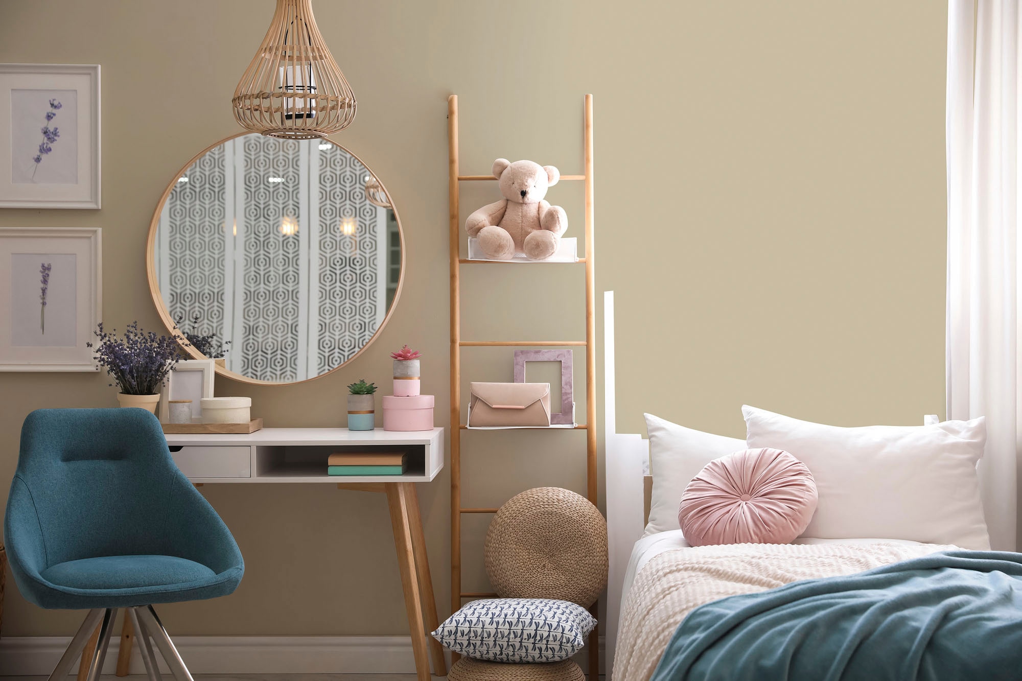 A.S. Création Wandfarbe »Premium Innenwandfarbe PURO Tuchmatt gentle lime« ideal für Wohnzimmer, Schlafzimmer, Flur und Küche, Farbwelt Grün