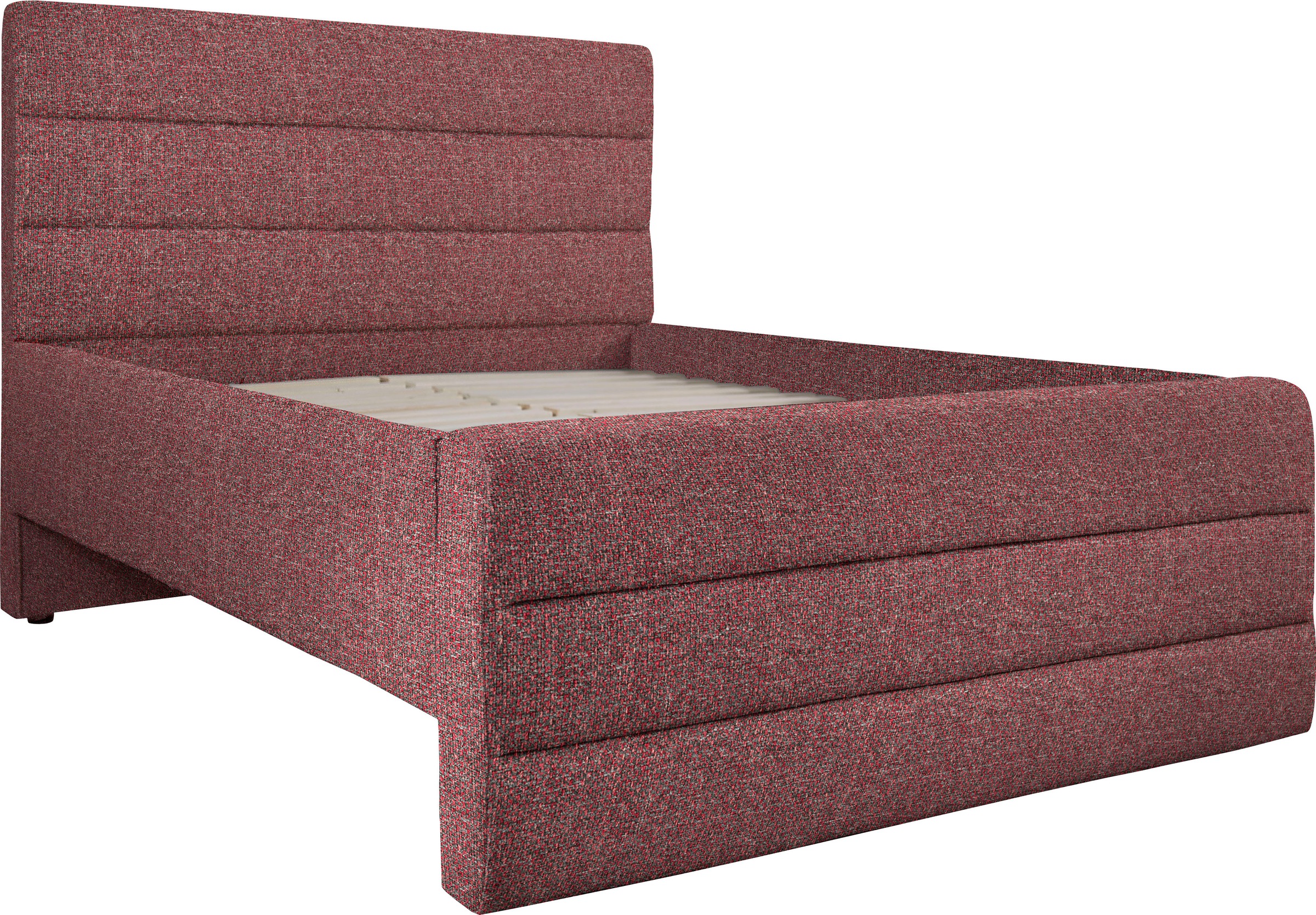 Home affaire Polsterbett "Merrit" Quernaht im Kopf- und Fußteil, in 5 Breit günstig online kaufen