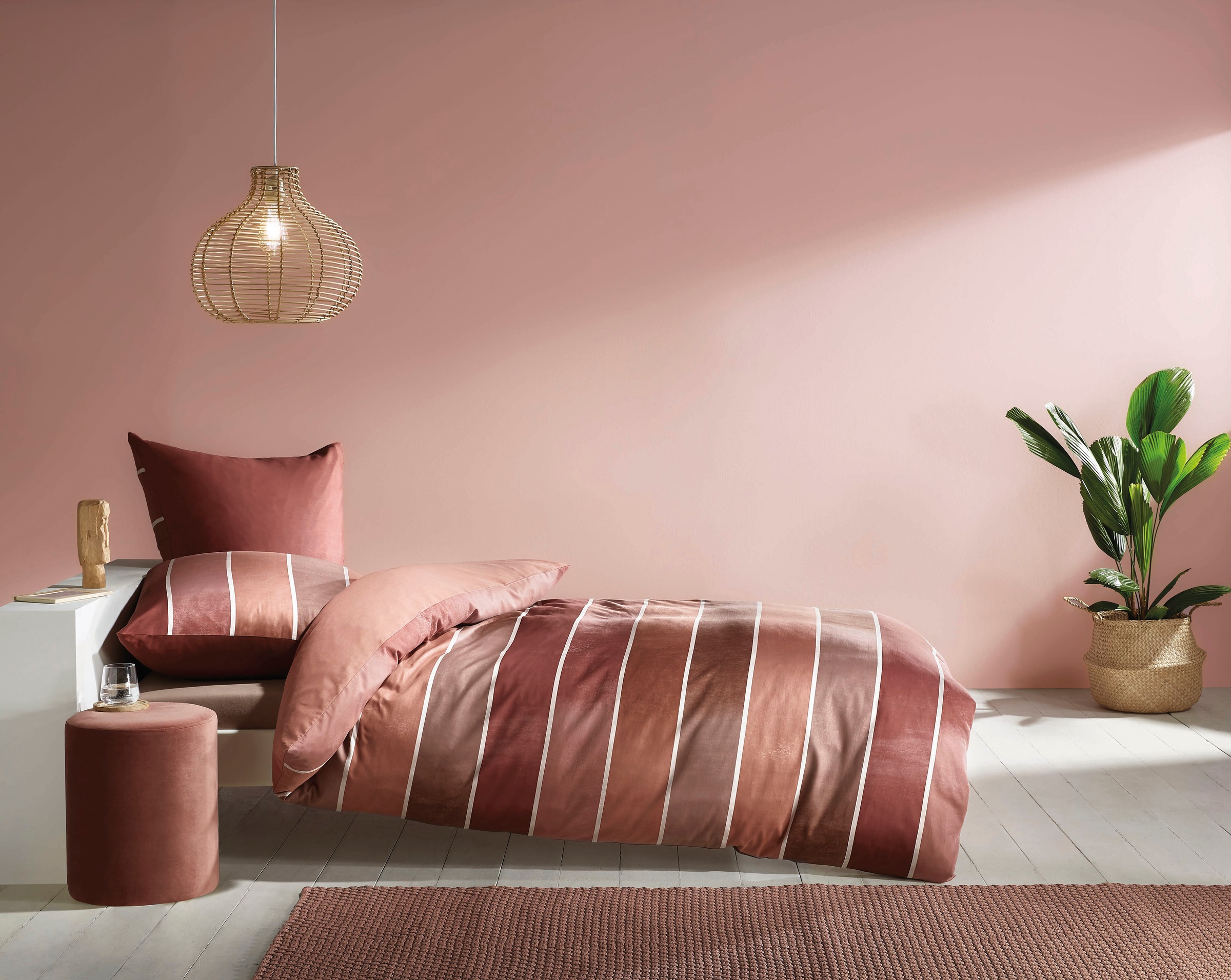 Kaeppel Wendebettwäsche "Timeless" 3 Stk. tlg. mit breiten Streifen günstig online kaufen