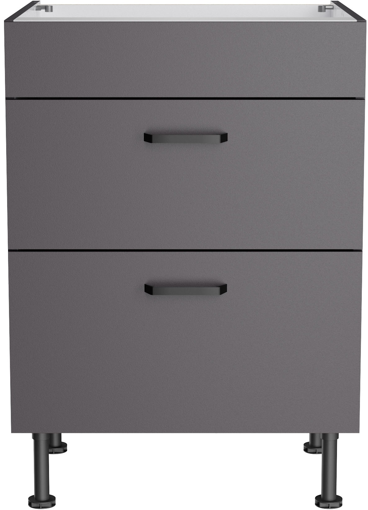 KOCHSTATION Unterschrank »KS-Paula« 60 cm breit, 87 cm hoch,  2 Auszüge für autarkes Einbaukochfeld