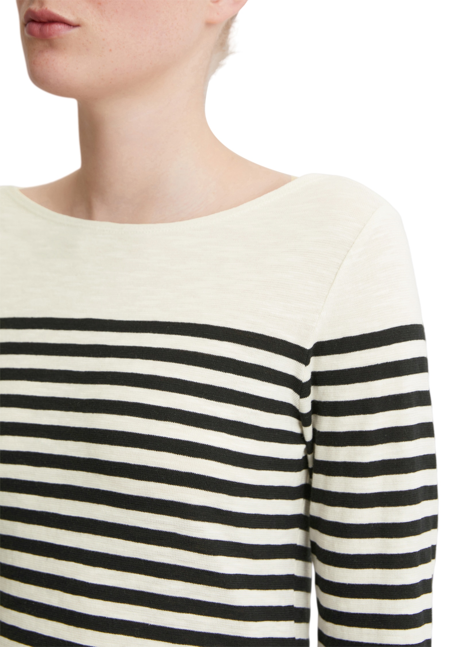 Marc O'Polo Langarmshirt »aus Slubjersey«