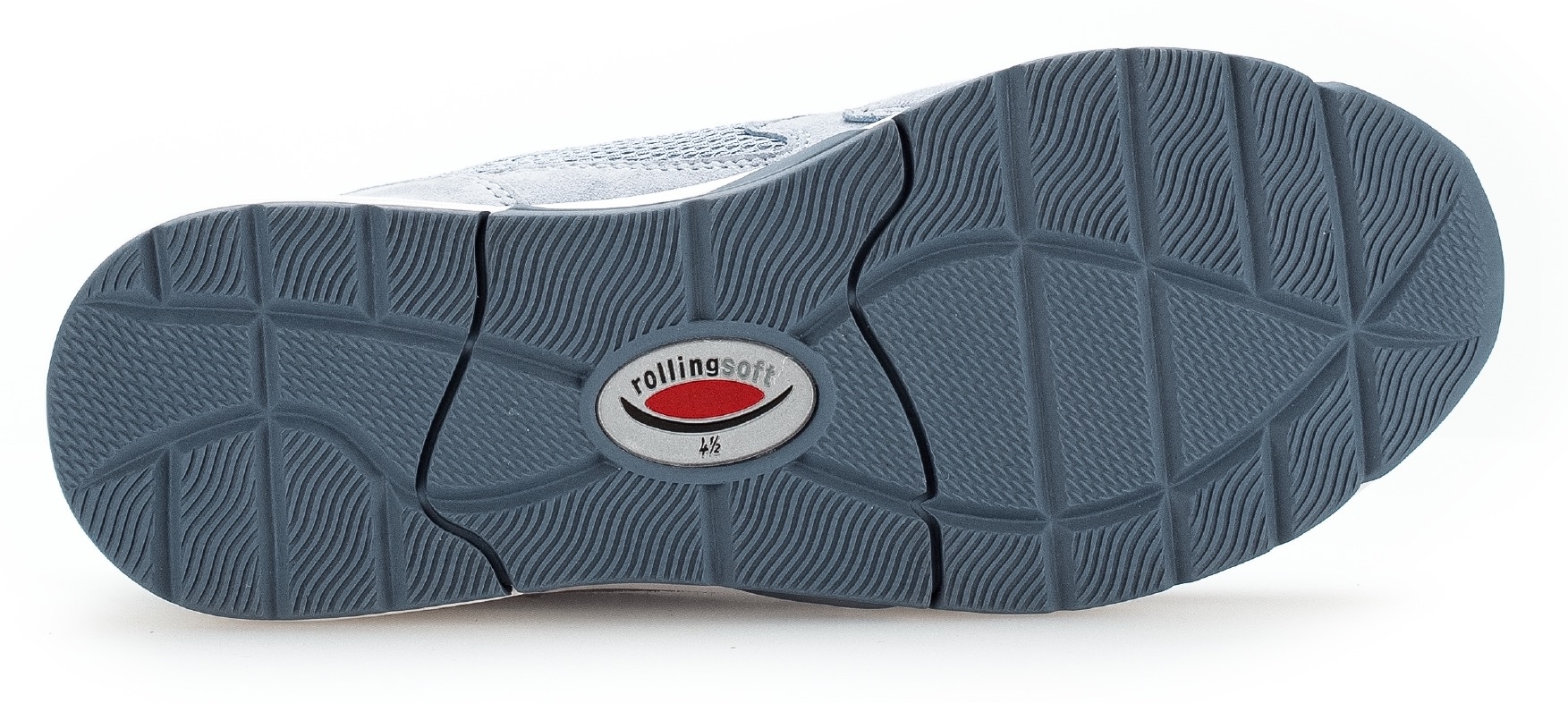 Gabor Rollingsoft Keilsneaker, mit recyceltem Fußbett, Freizeitschuh, Halbschuh, Schnürschuh