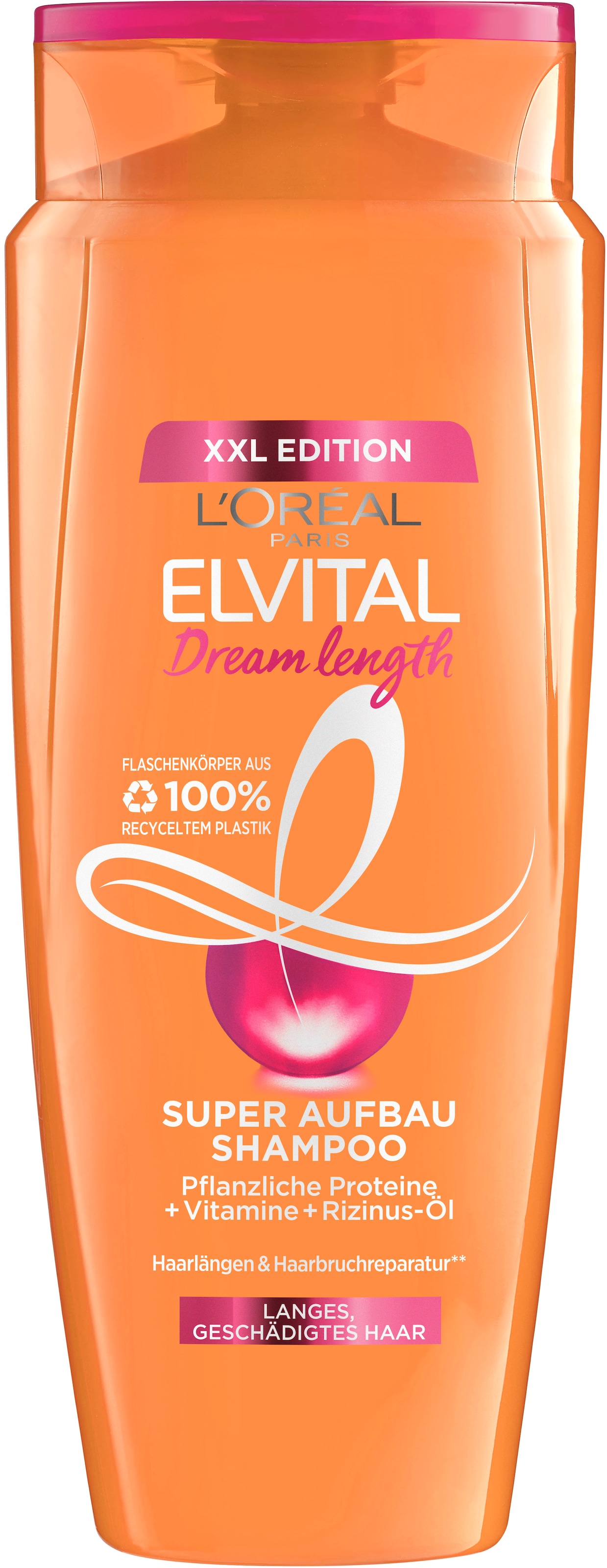 Haarshampoo »L'Oréal Paris Elvital Dream Length Shampoo«, (Packung, 6 tlg.)