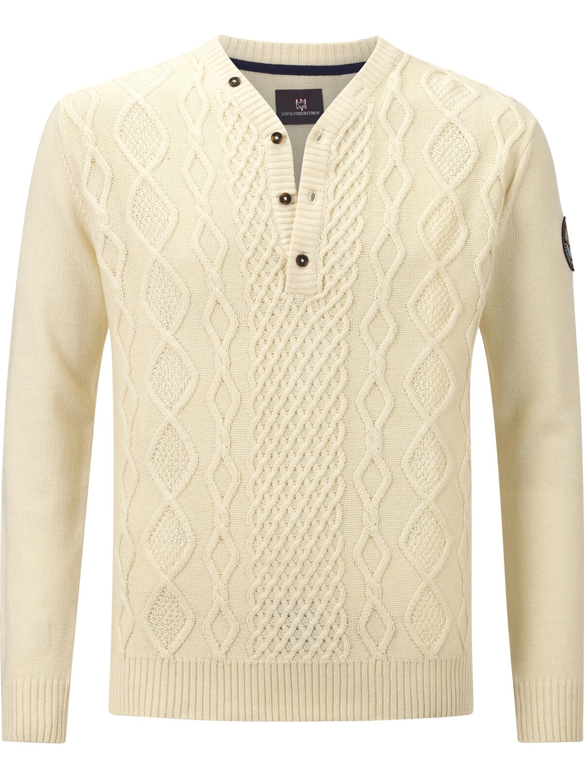 Jan Vanderstorm V-Ausschnitt-Pullover »Pullover OELFKE«