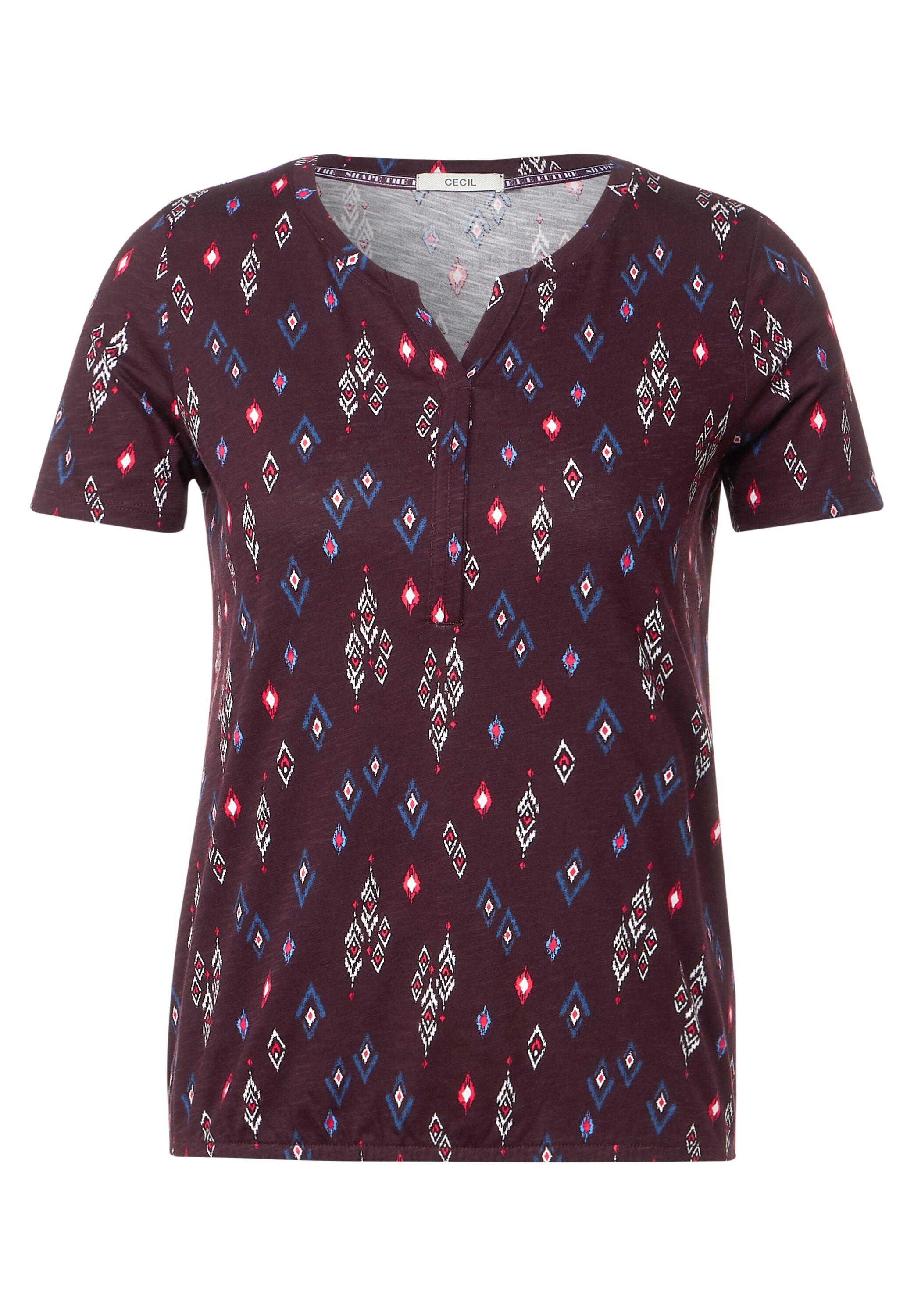 Cecil T-Shirt, aus reiner Baumwolle BAUR | bestellen online