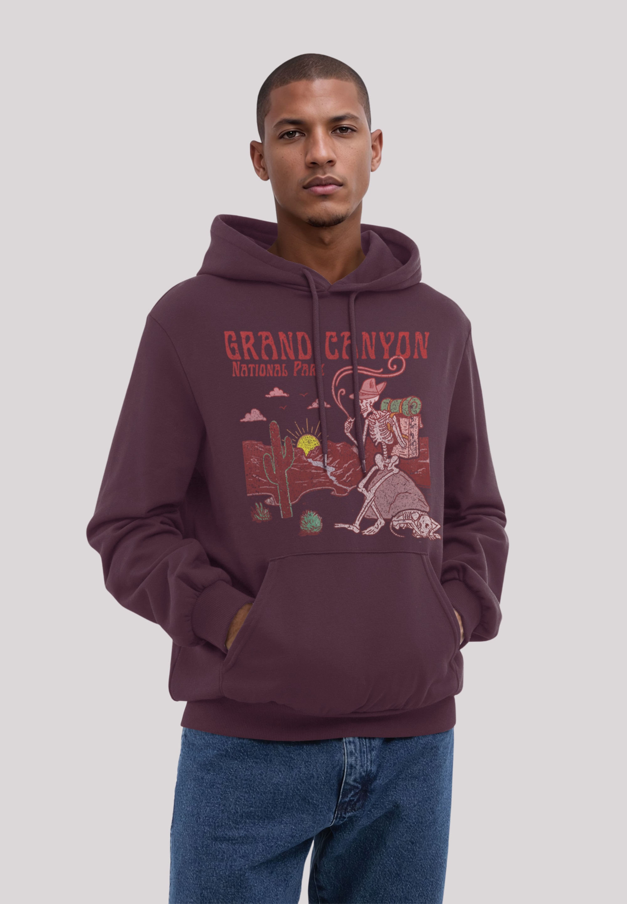 F4NT4STIC Kapuzenpullover "US National Parks Grand Canyon Sunrise", Premium günstig online kaufen