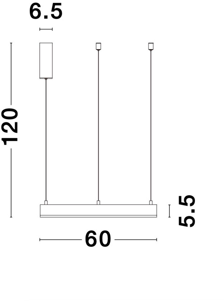 Nova Luce LED-Hängeleuchte »MOTIF«, 1 flammig, Dimmbar; Höhenverstellbar; Mit Leuchtmittel