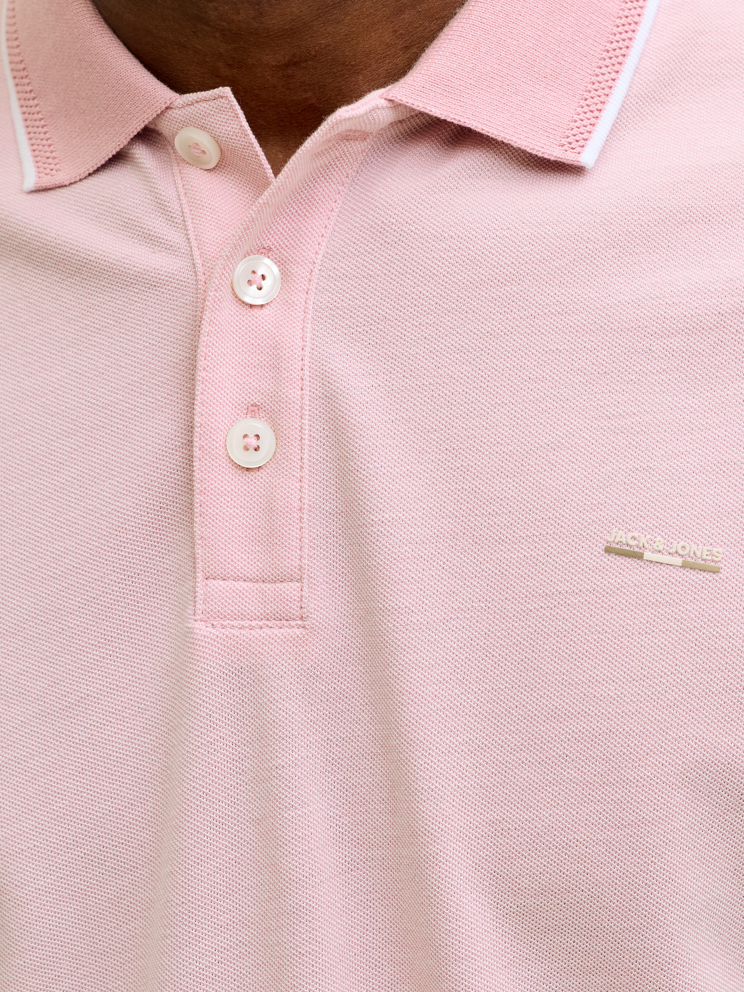 Thumbnail - Jack & Jones Poloshirt "JPRBLUALVES SS POLO SN" mit Logo Stickerei