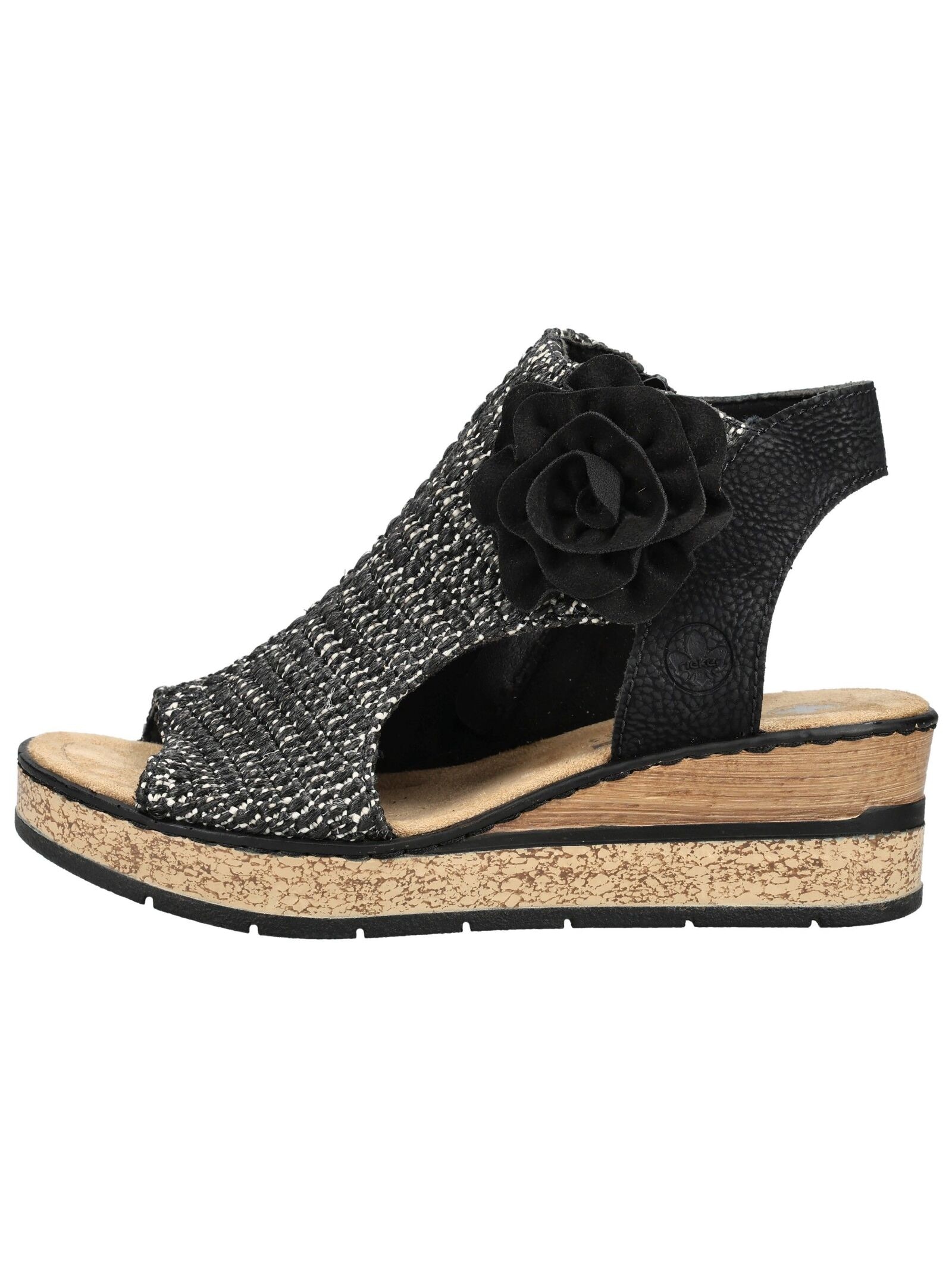 Rieker Keilsandalette »Rieker Sandalen Textil«