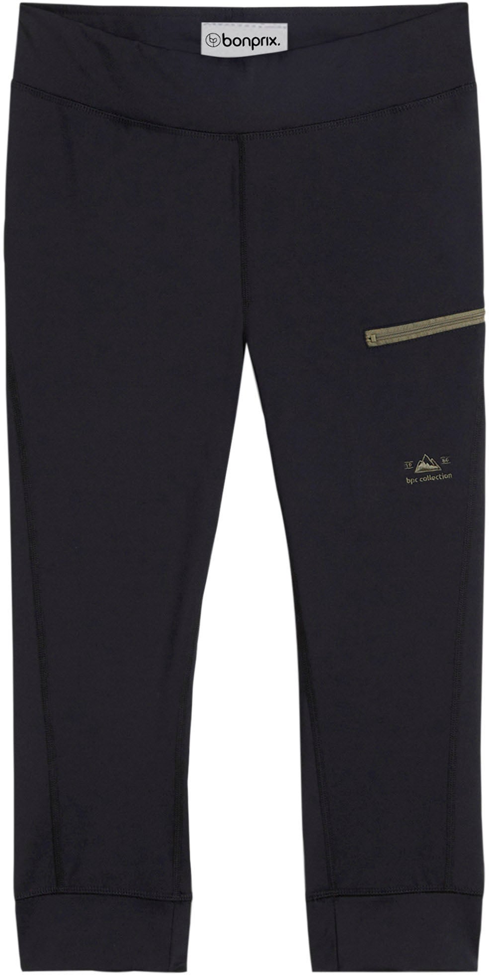 bonprix Caprileggings  aus Power-Stretch-Material, schnelltrocknend, mit Elasthan-Anteil