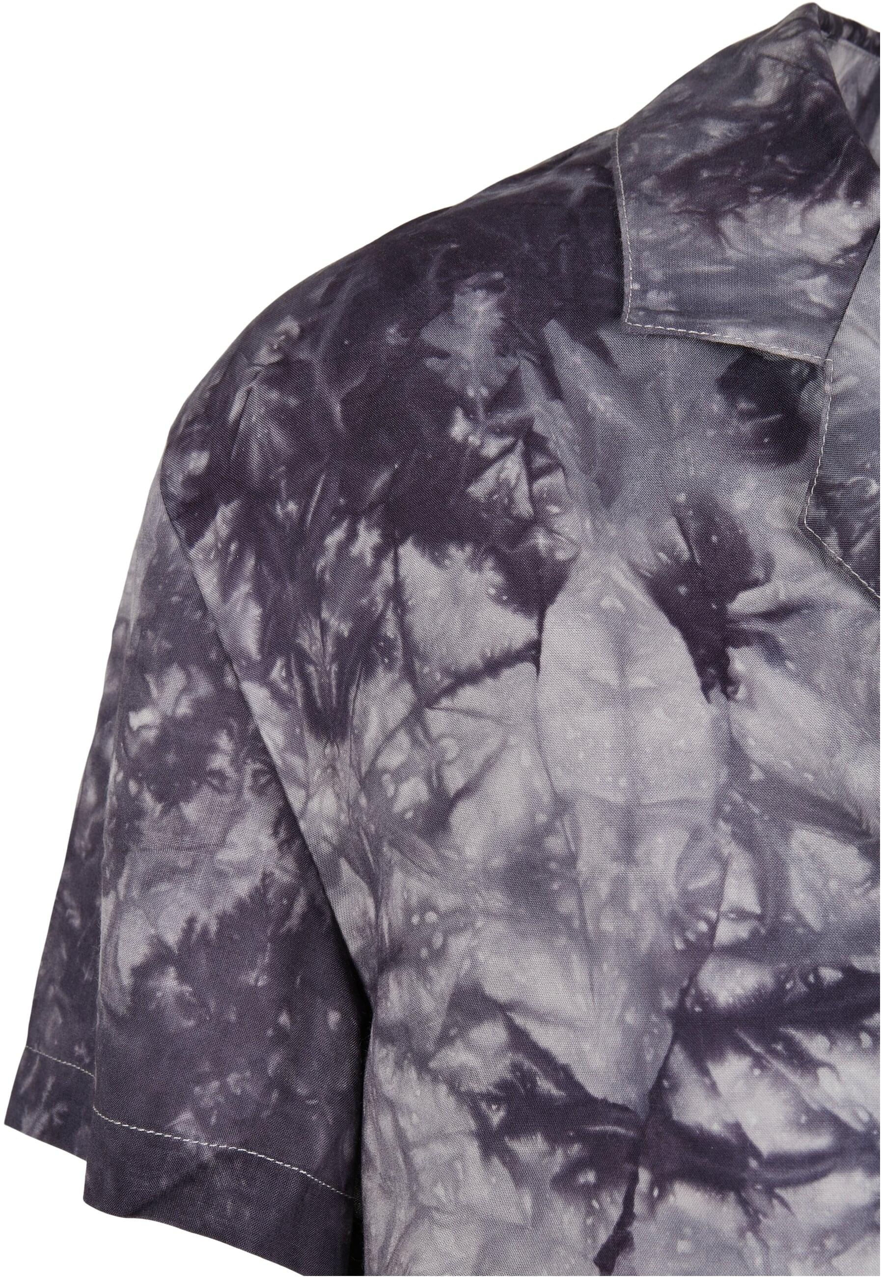 URBAN CLASSICS Klassische Bluse »Urban Classics Damen Ladies Viscose Tie Dye Resort Shirt«