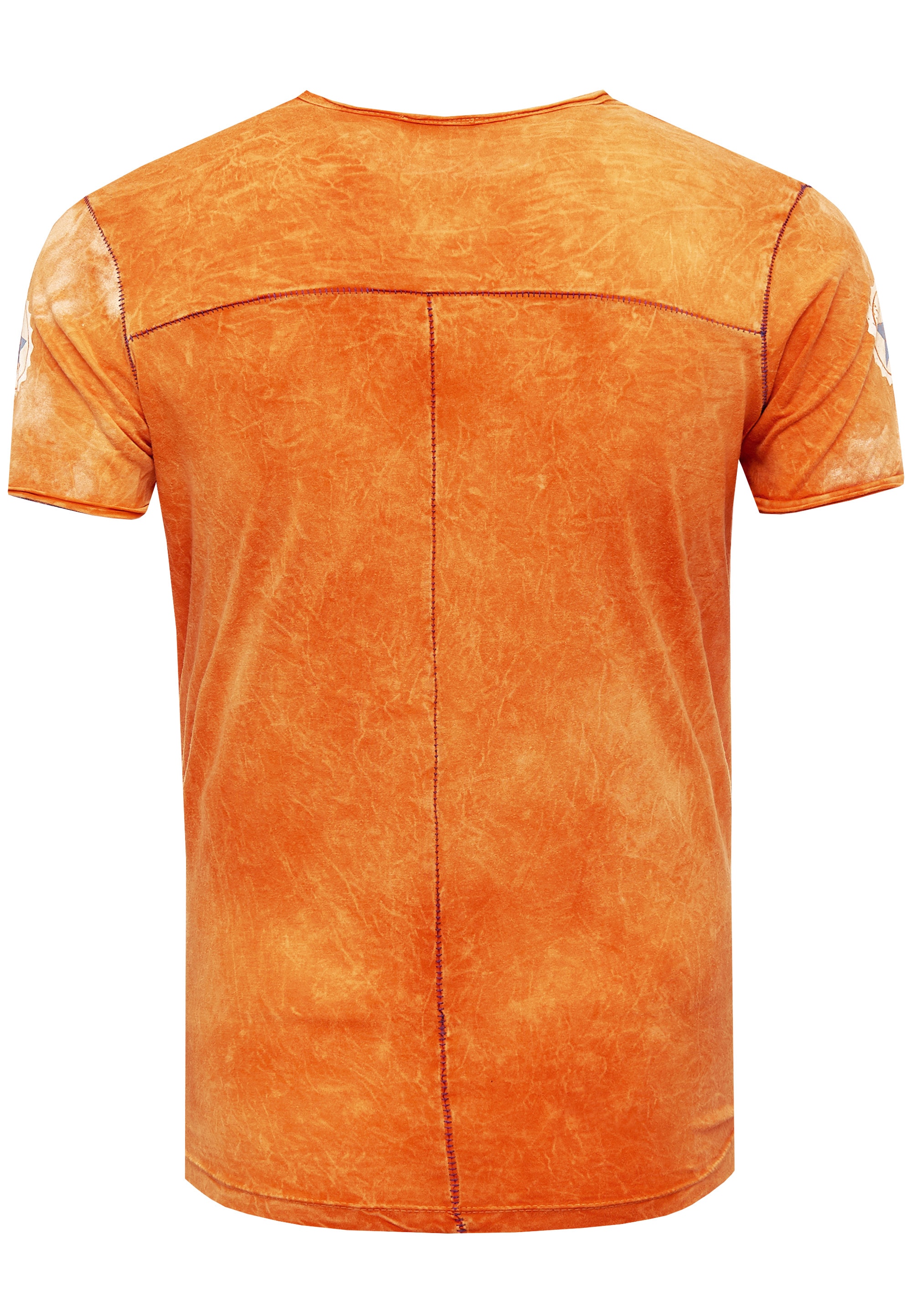 Rusty Neal T-Shirt, mit toller Batik-Optik