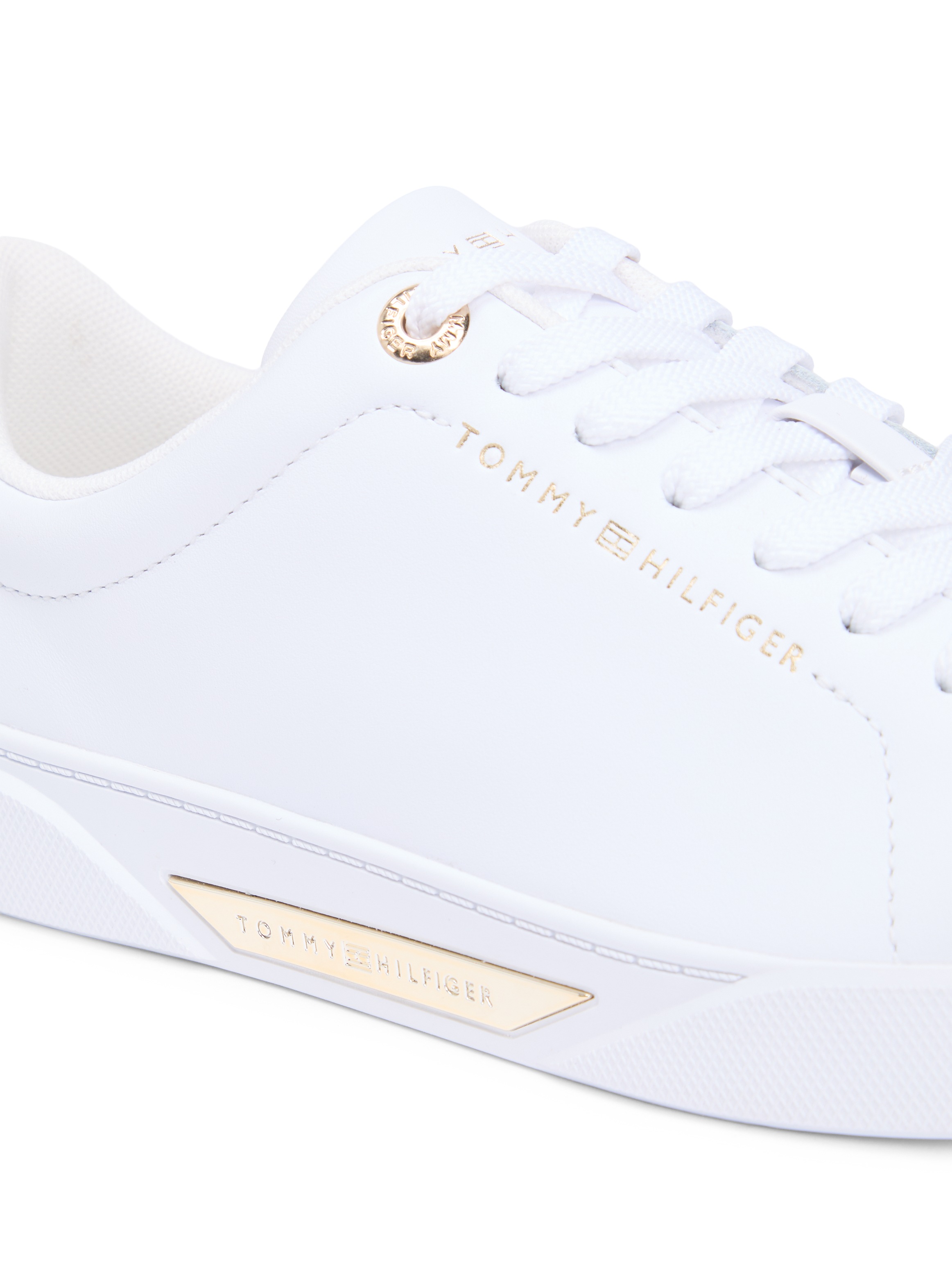 Tommy Hilfiger Plateausneaker "ESSENTIAL CHIC COURT SNEAKER", Freizeitschuh günstig online kaufen