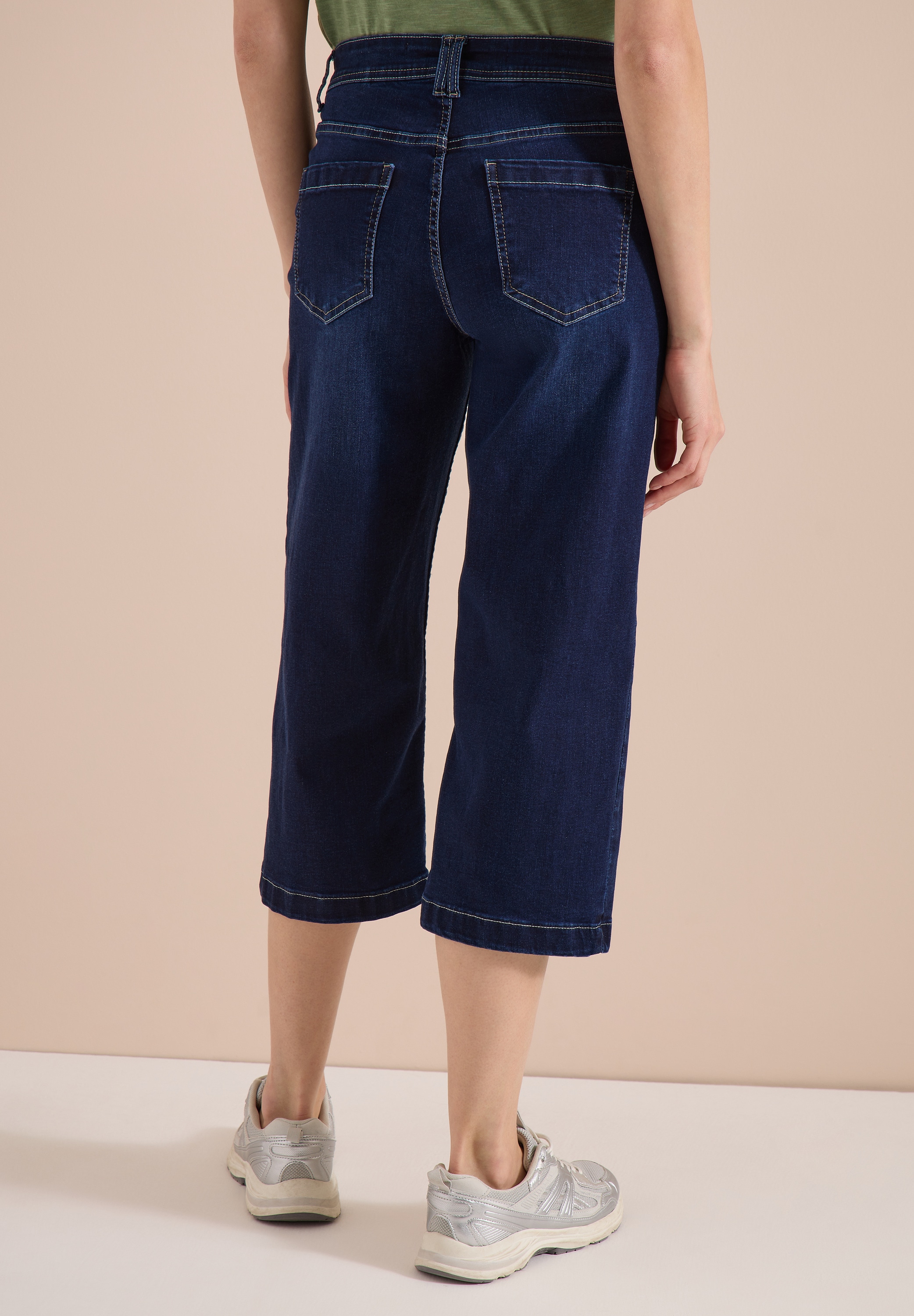 Cecil Loose-fit-Jeans in 3/4-Länge