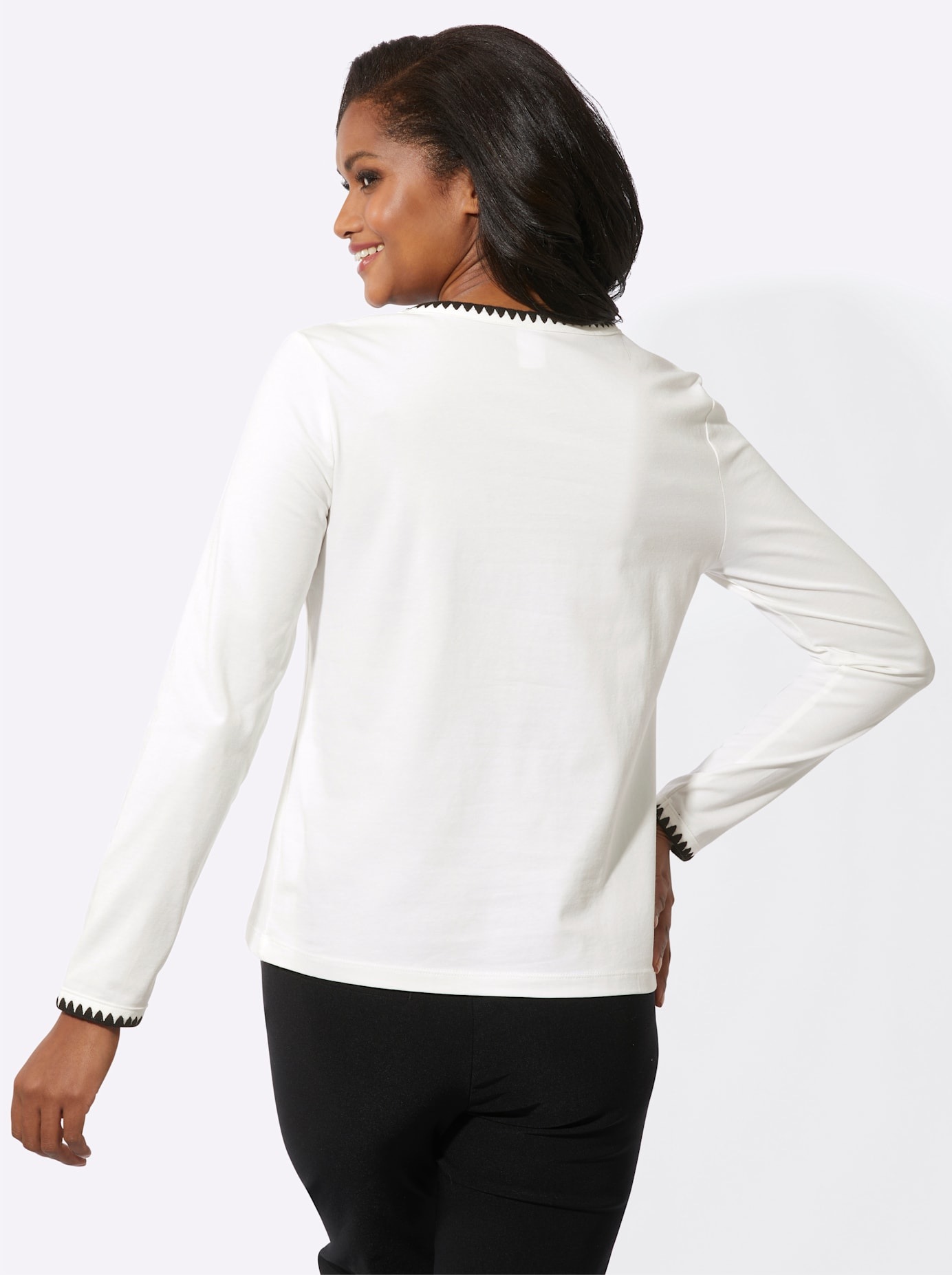 Inspirationen Langarmshirt "Langarm-Shirt", (1 tlg.) günstig online kaufen
