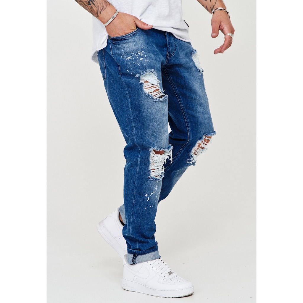 behype Slim-fit-Jeans »SLY«